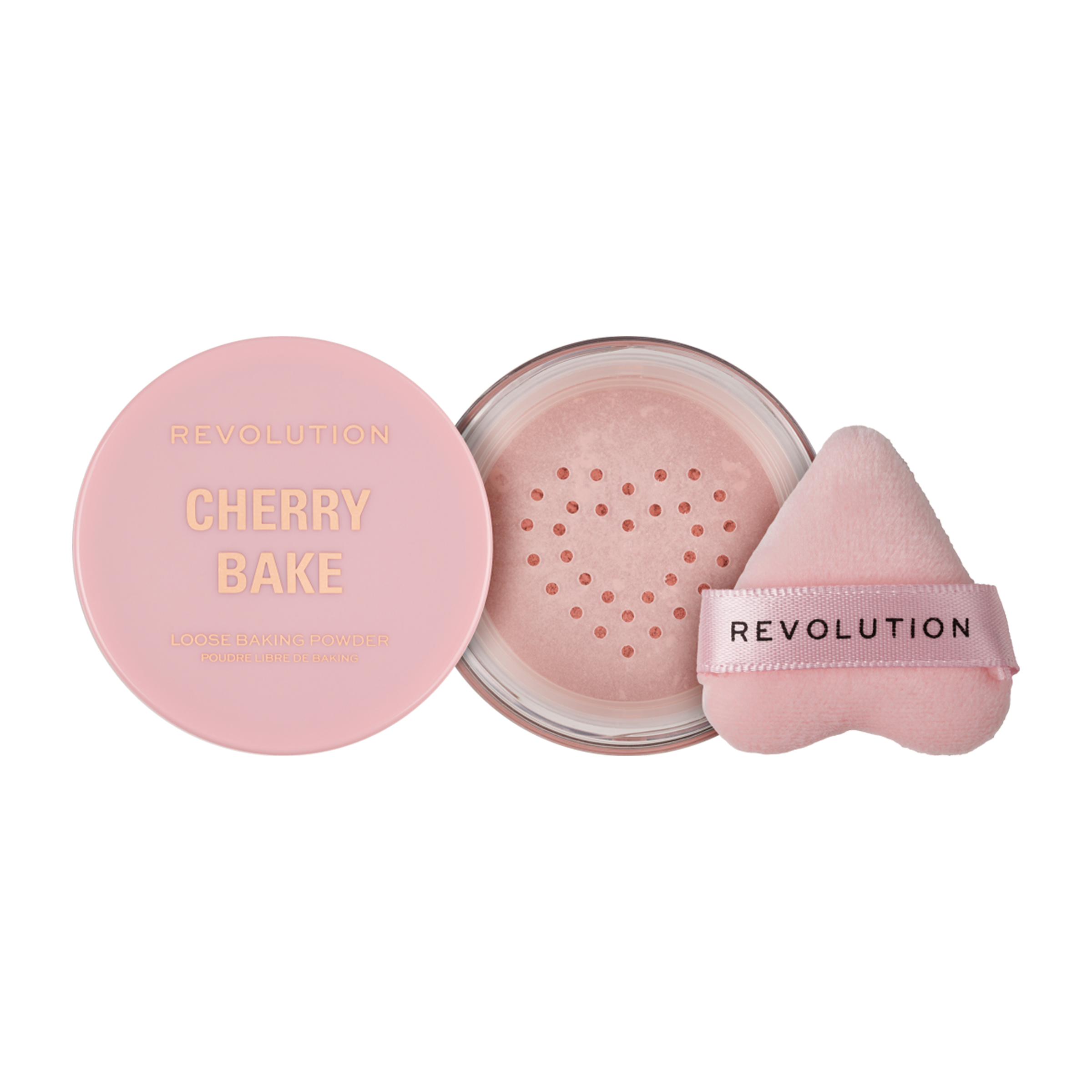 Pudr Cherry Bake Loose Powder & Puff