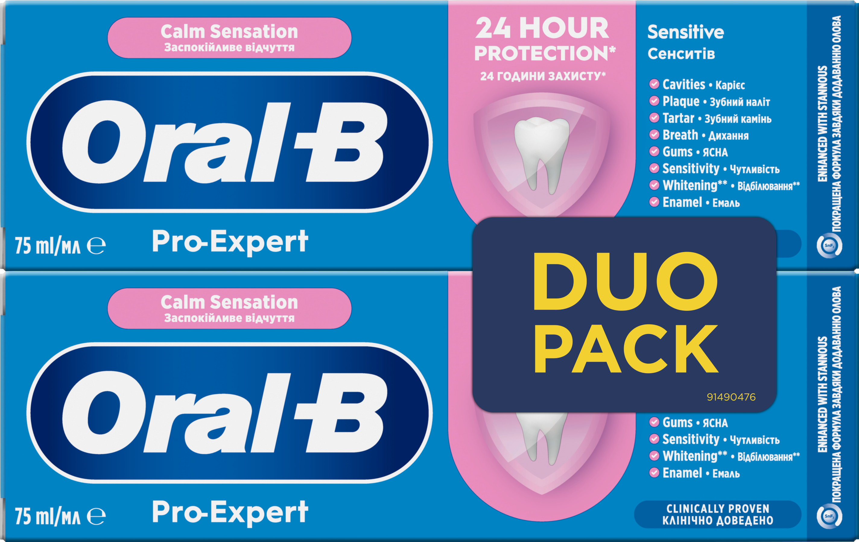 Zubní pasta Pro-Expert Calm Sensation 2x 75 ml