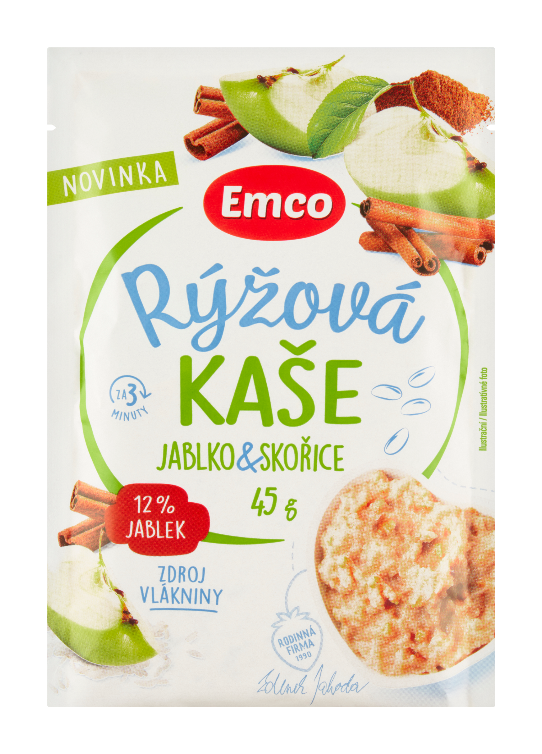 Rýžová kaše jablko & skořice