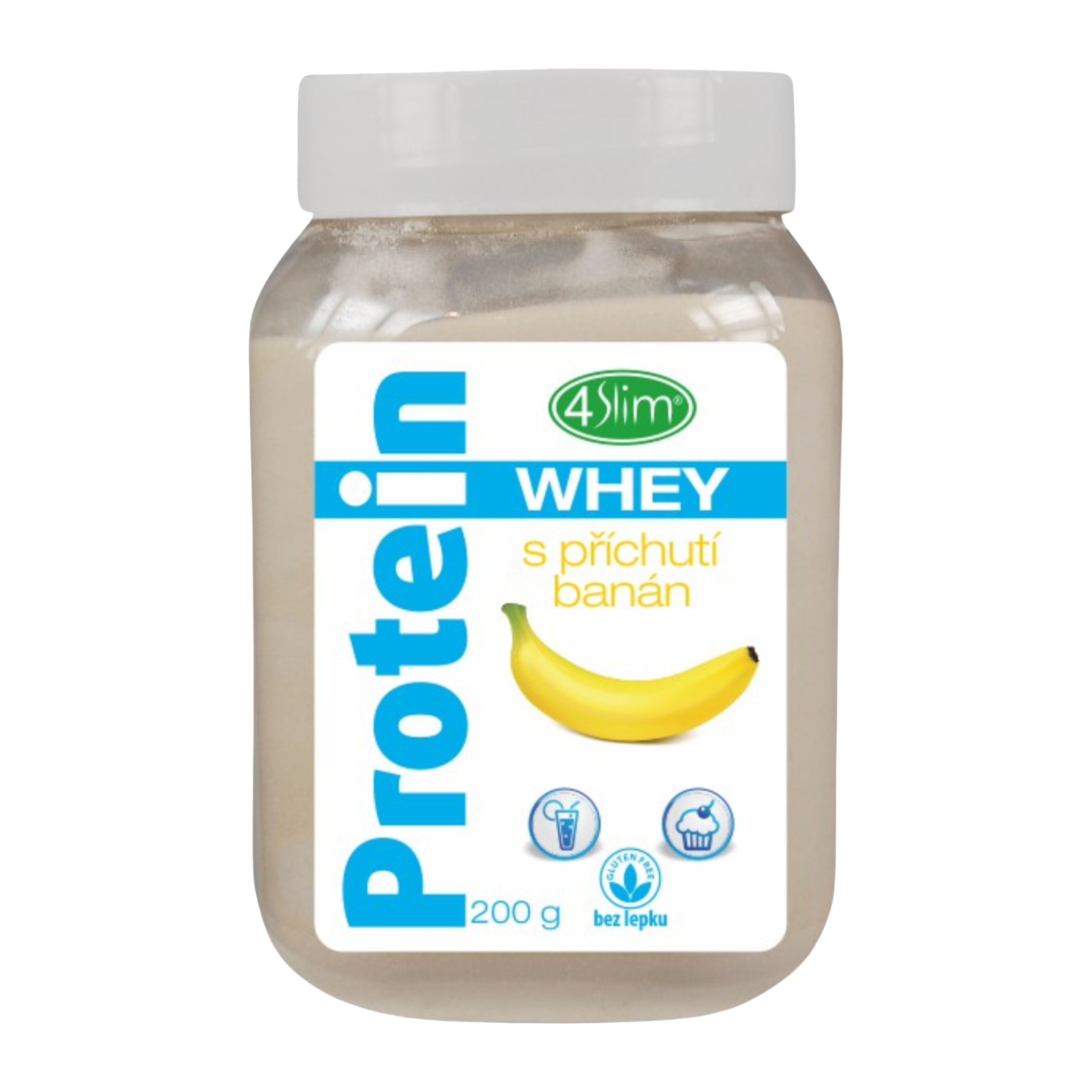 Whey protein s příchutí banán