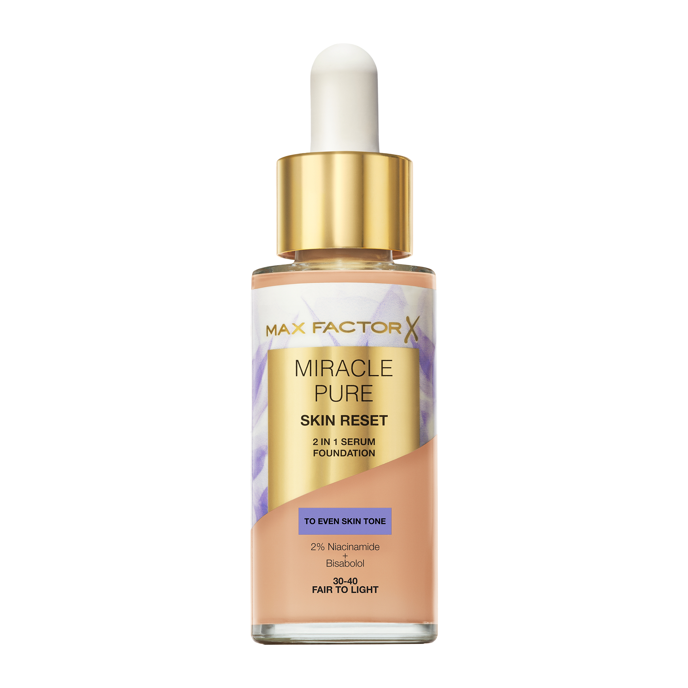 Sérum a make-up 2v1 Miracle Pure 30-40