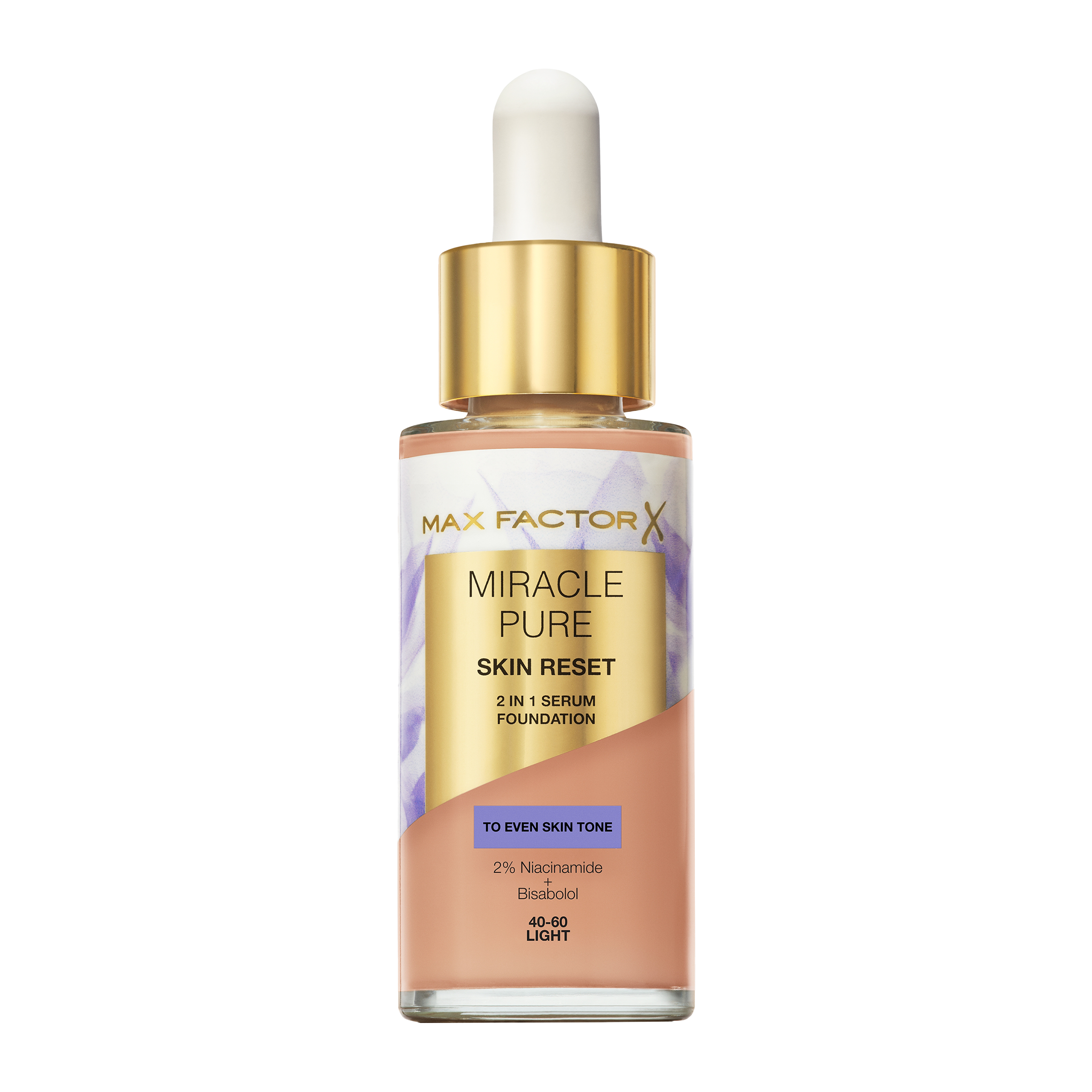 Sérum a make-up 2v1 Miracle Pure 40-60