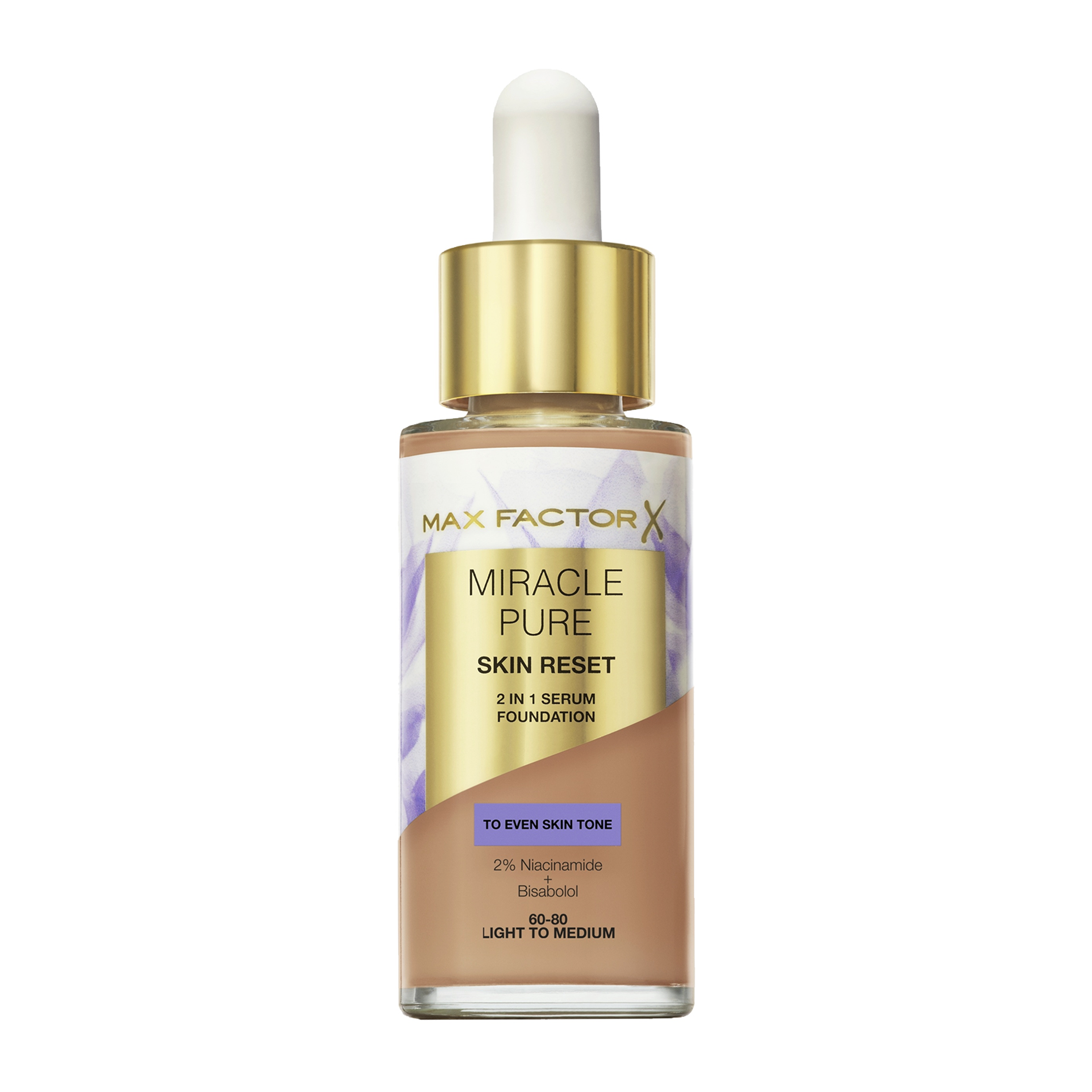 Sérum a make-up 2v1 Miracle Pure 60-80