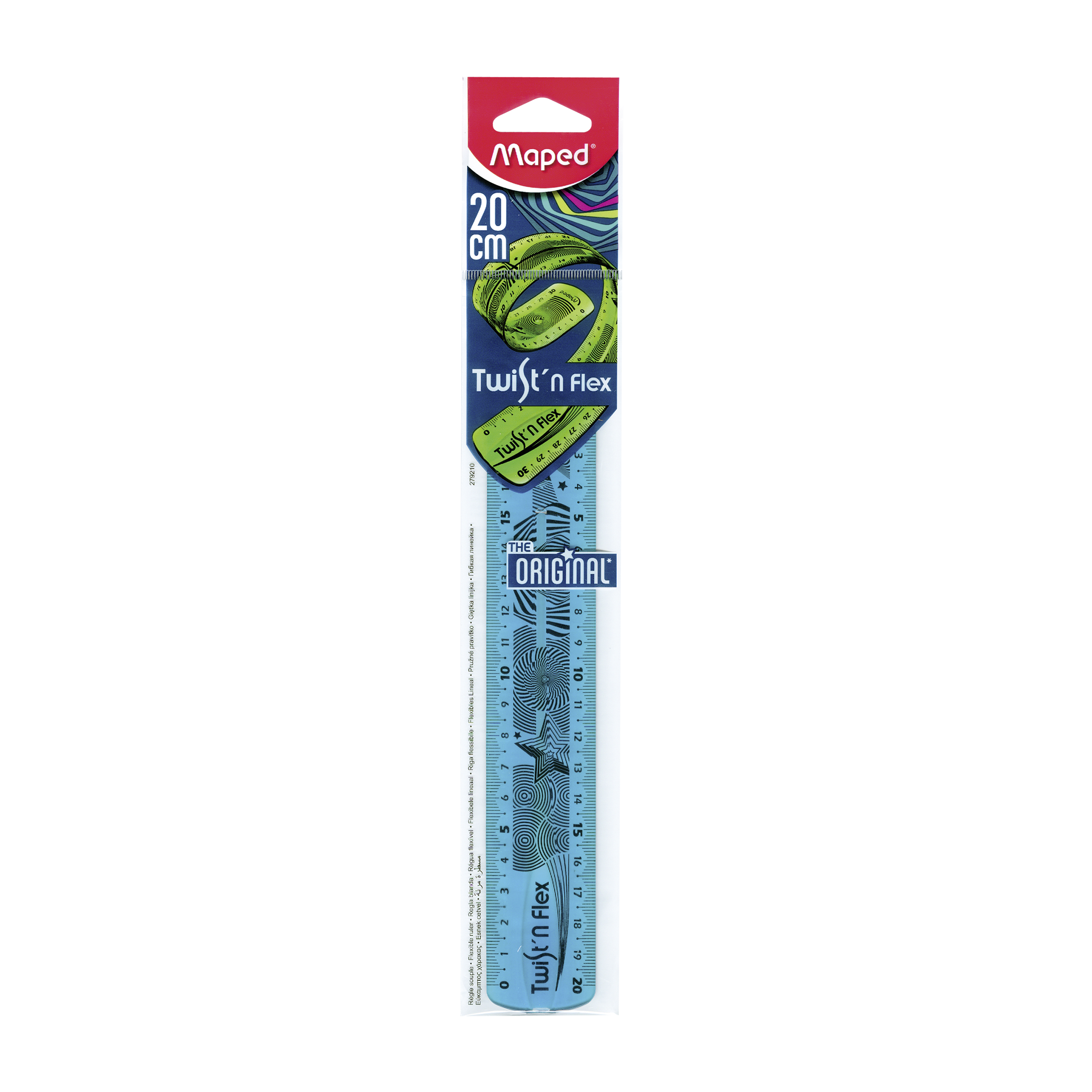 Pravítko Twist´n Flex 20 cm, různé druhy