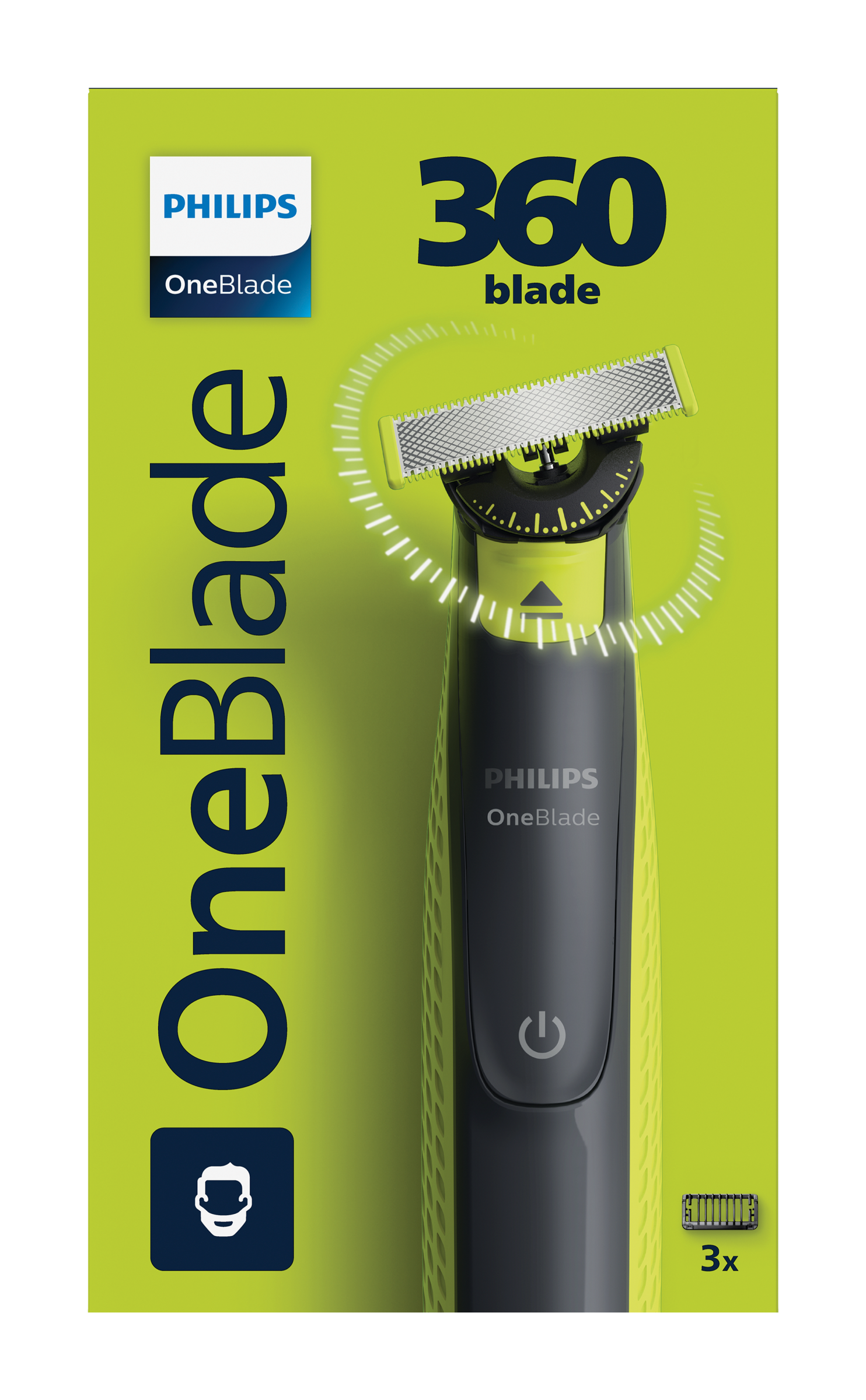 Pánský holicí strojek na tvář OneBlade 360 QP2724/23