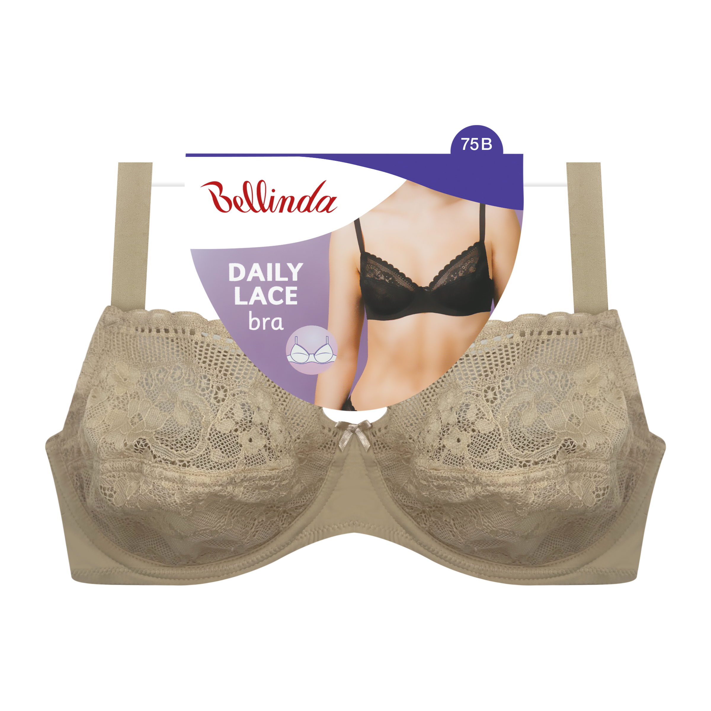 Podprsenka Daily Lace tělová 75B