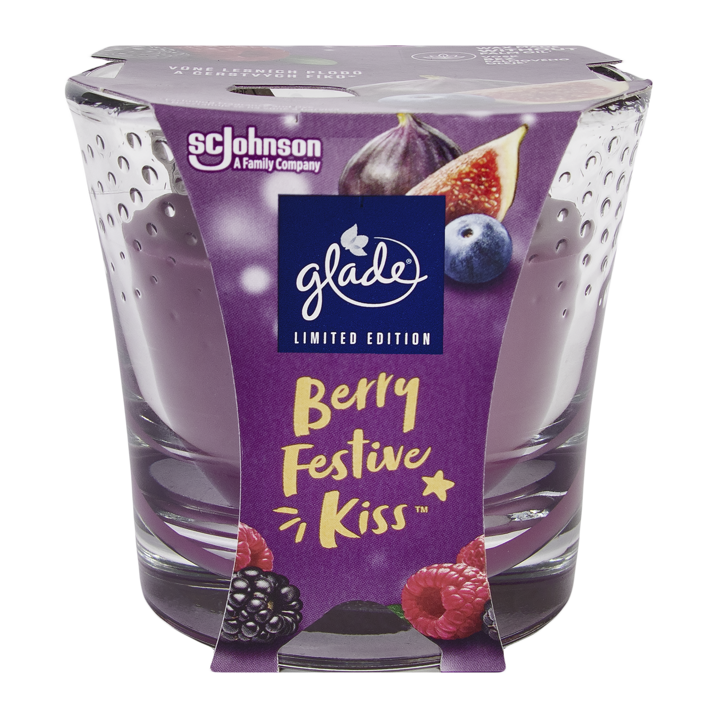 Svíčka Berry Festive Kiss 112 g