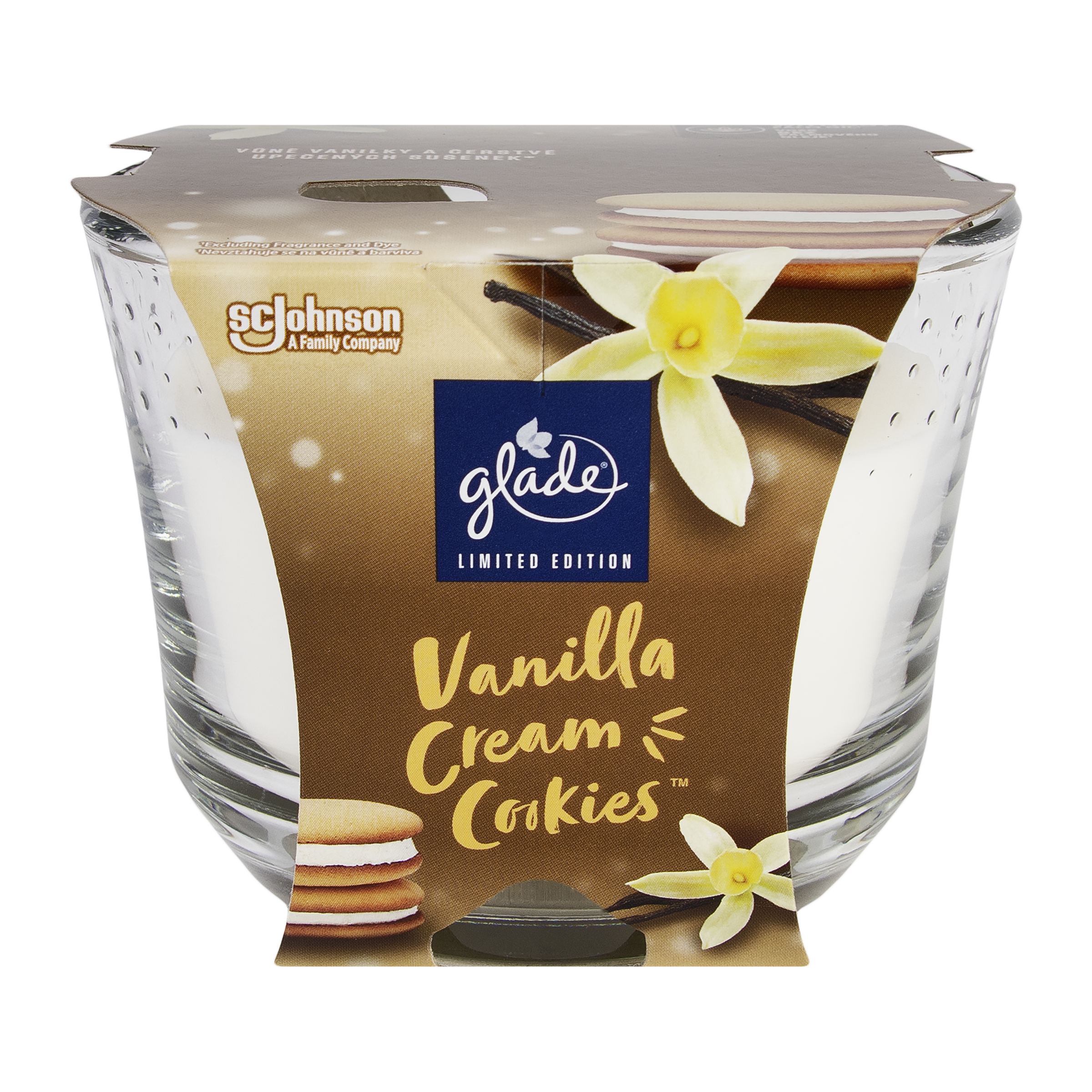 Svíčka Maxi Vanilla Cream Cookies 204 g