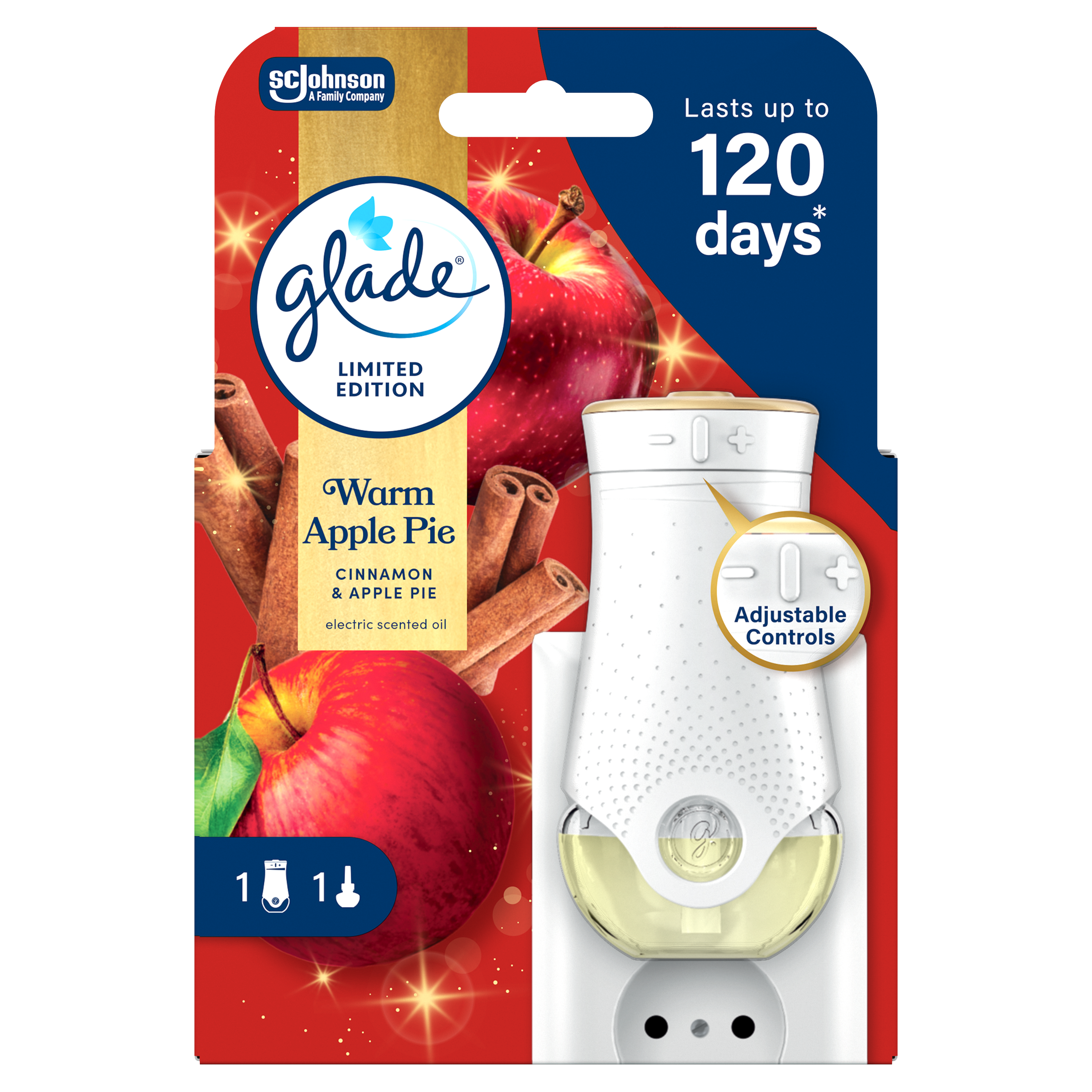 Elektrický osvěžovač Warm Apple Pie