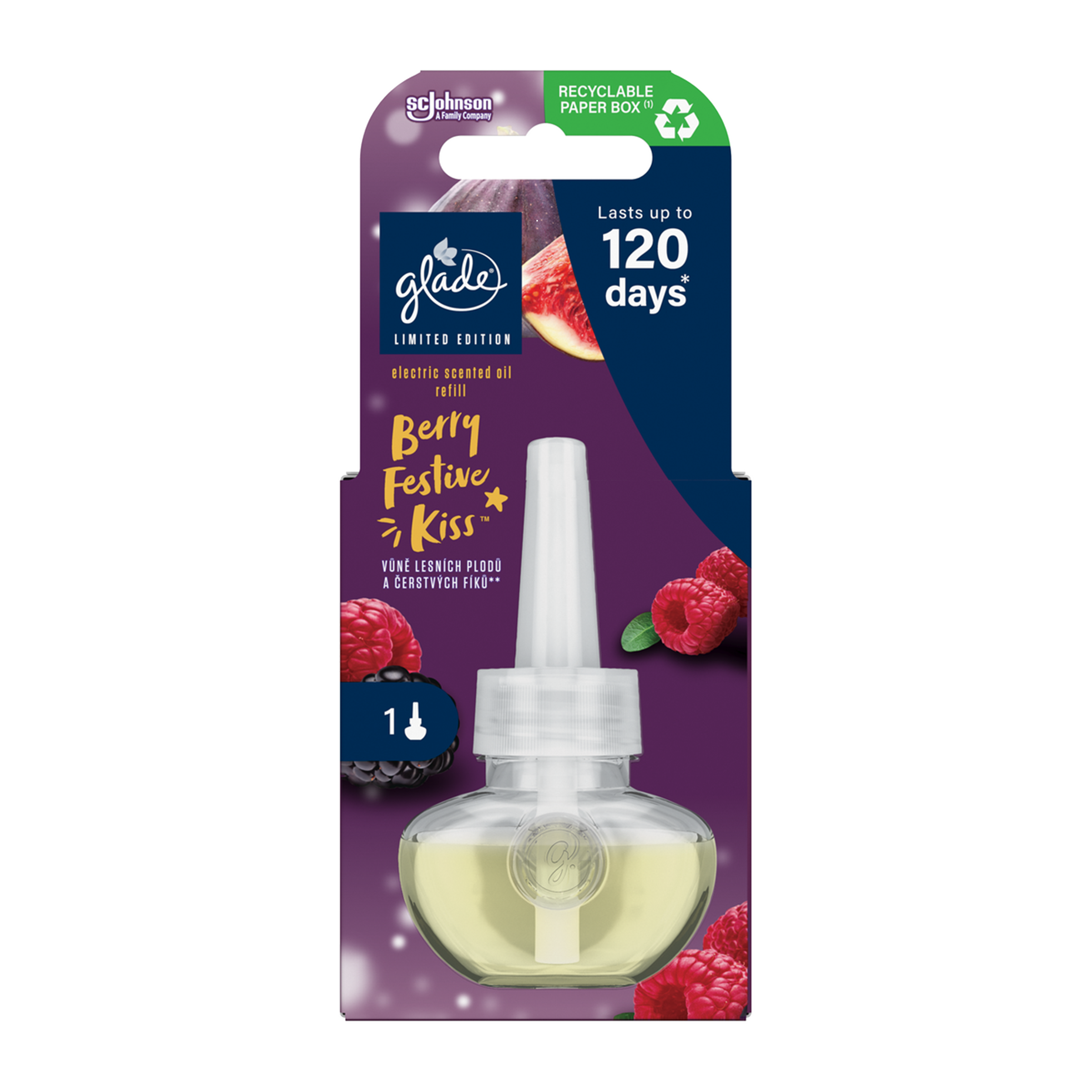 Náplň do elektrického osvěžovače Berry Festive Kiss