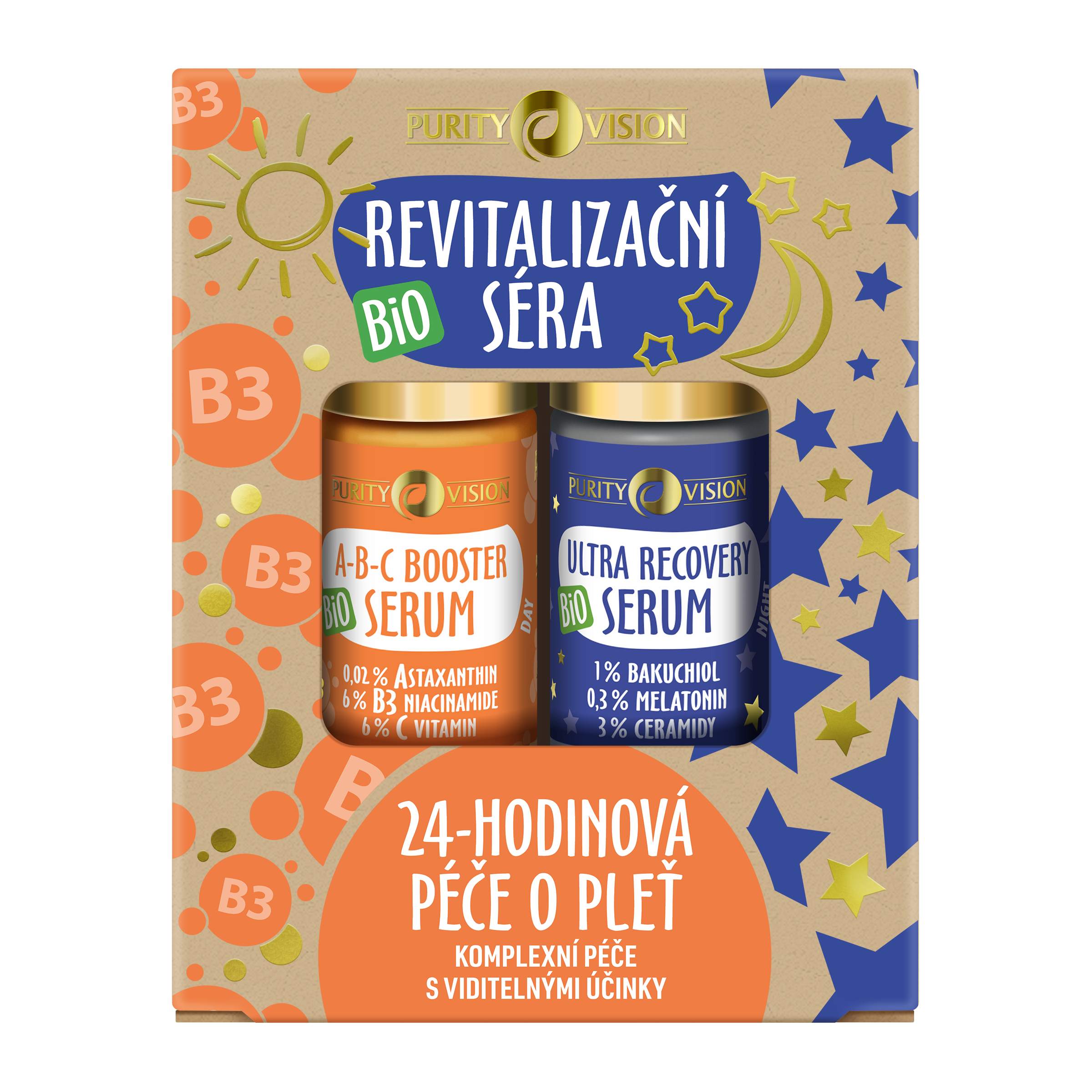 Dárková sada Purity Vision BIO Revitalizační séra