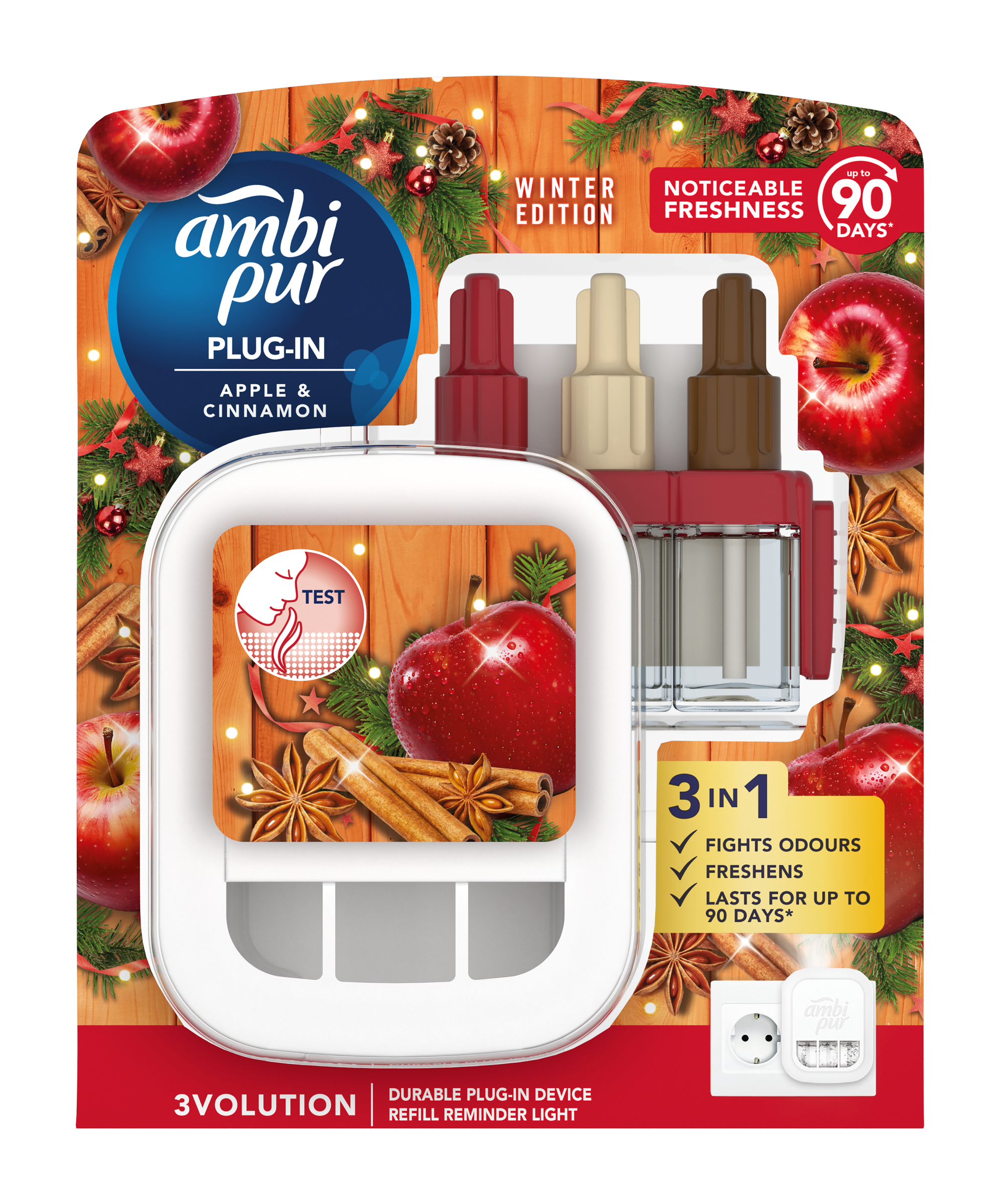 Osvěžovač vzduchu 3Volution Startovací Sada Spiced Apple