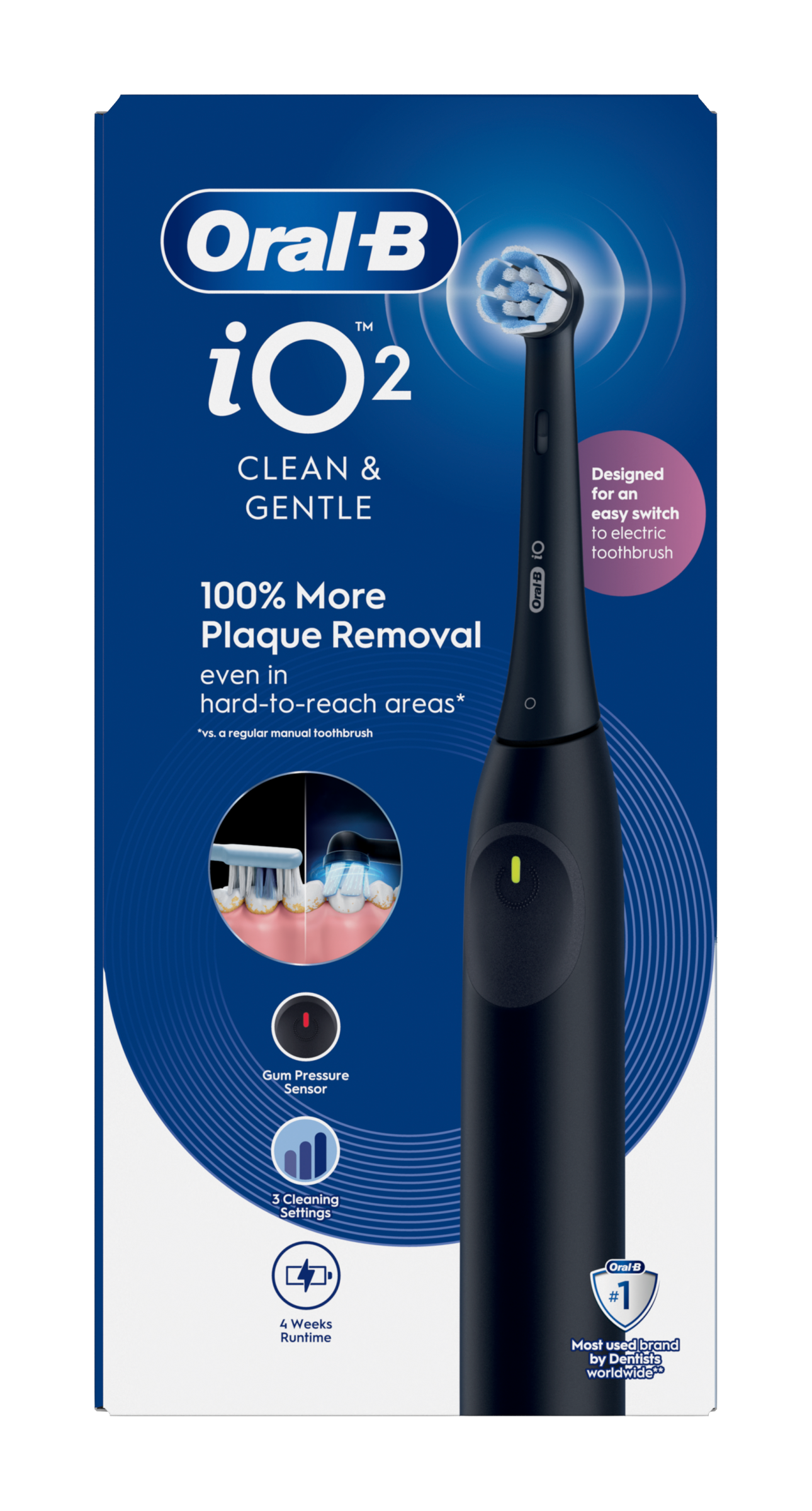 Elektrický zubní kartáček Oral-B iO 2 Black