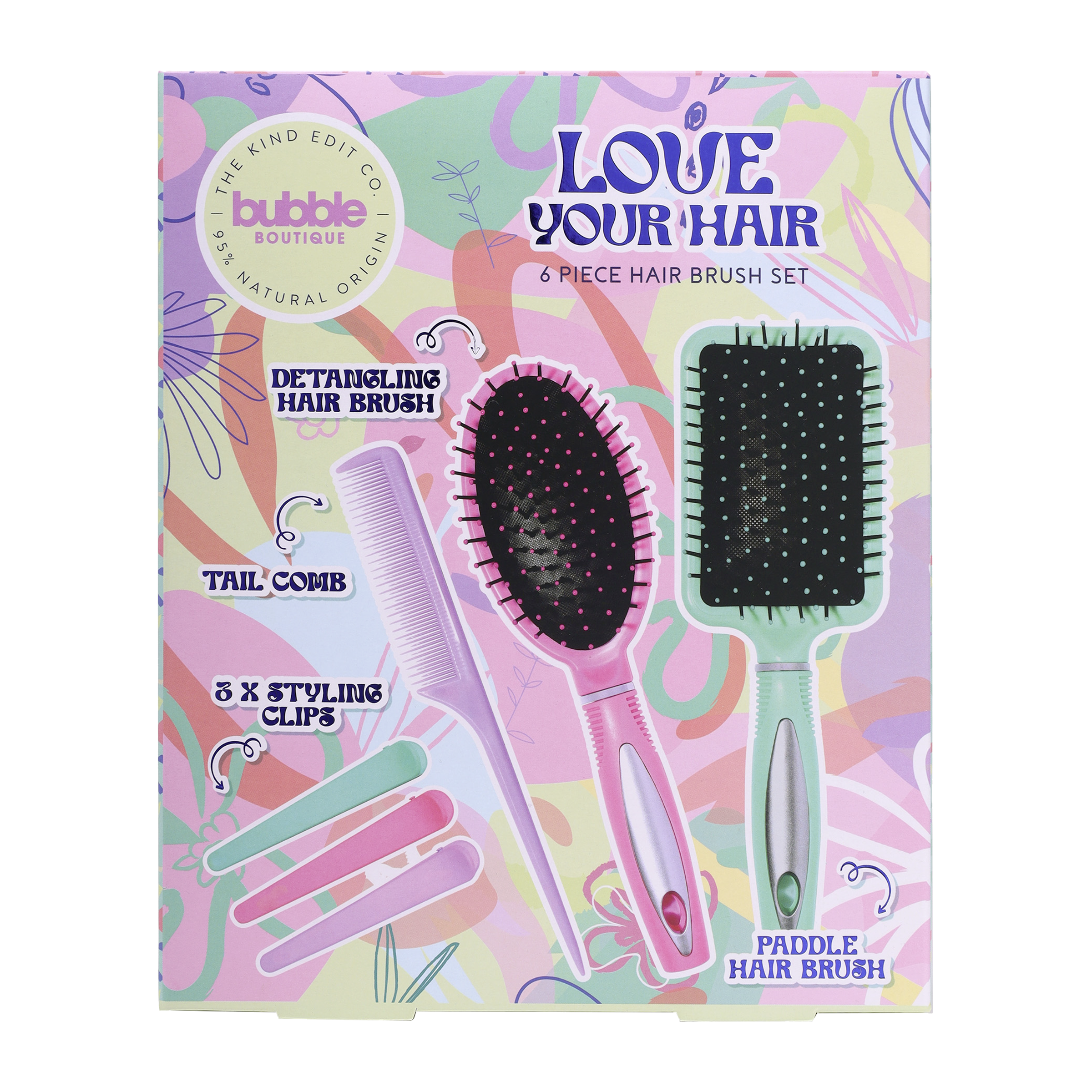 Dárková sada 6pcs Hair Brush