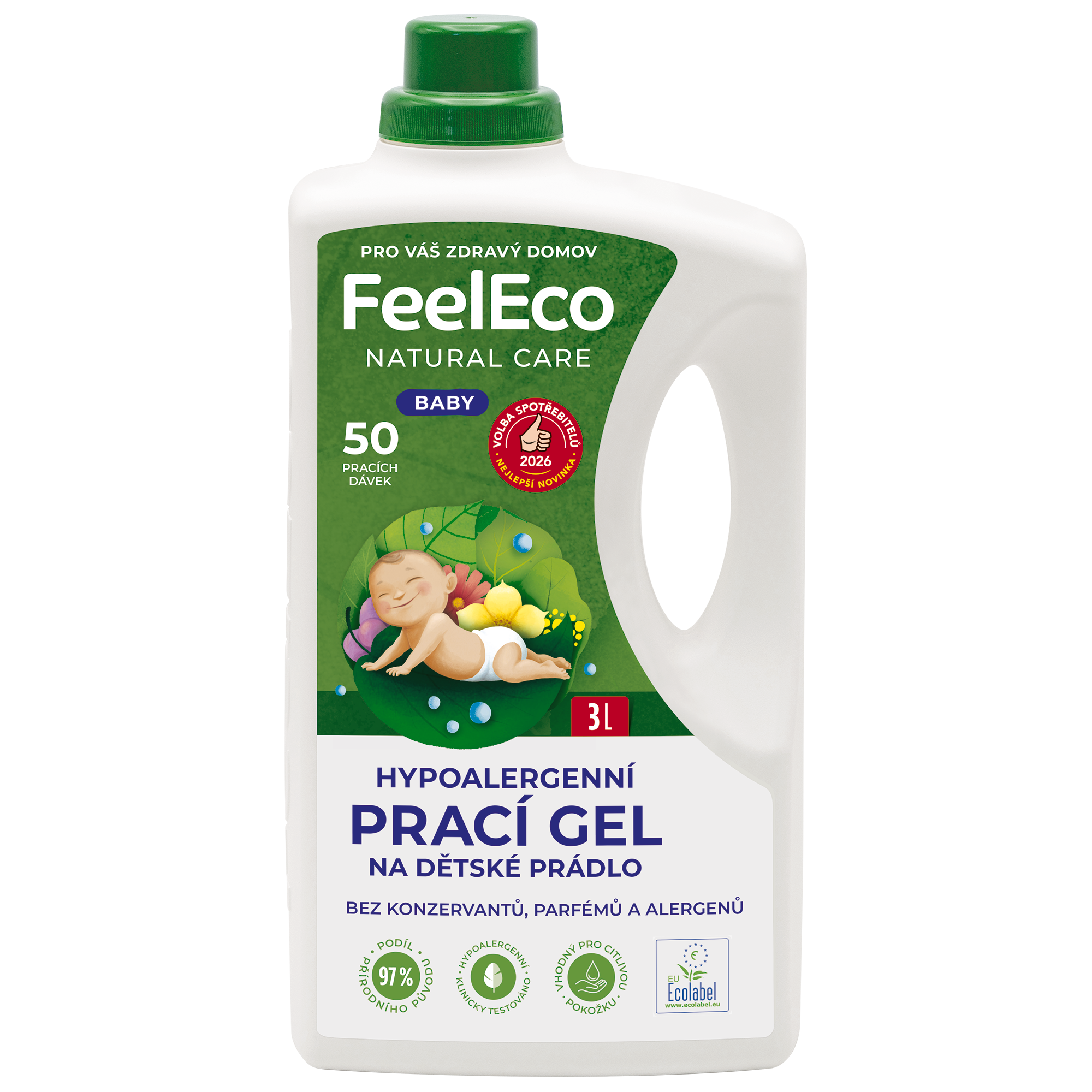 Hypoalergenní prací gel Baby
