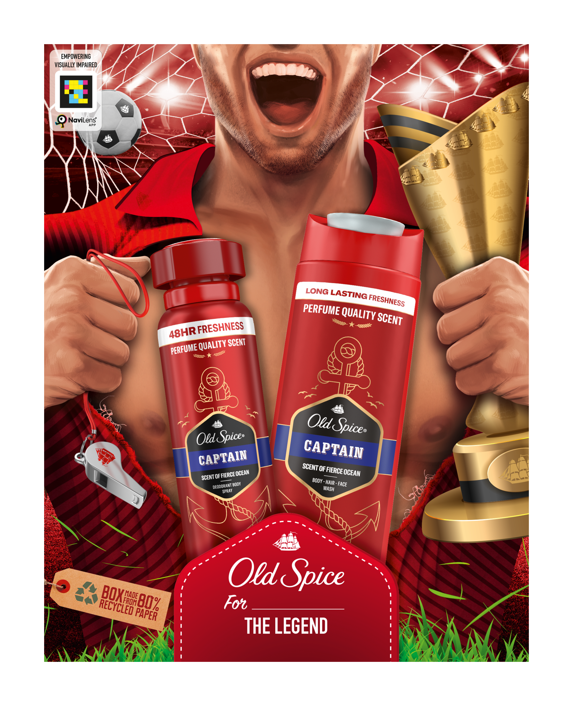 Dárková sada Old Spice Captain Footballer