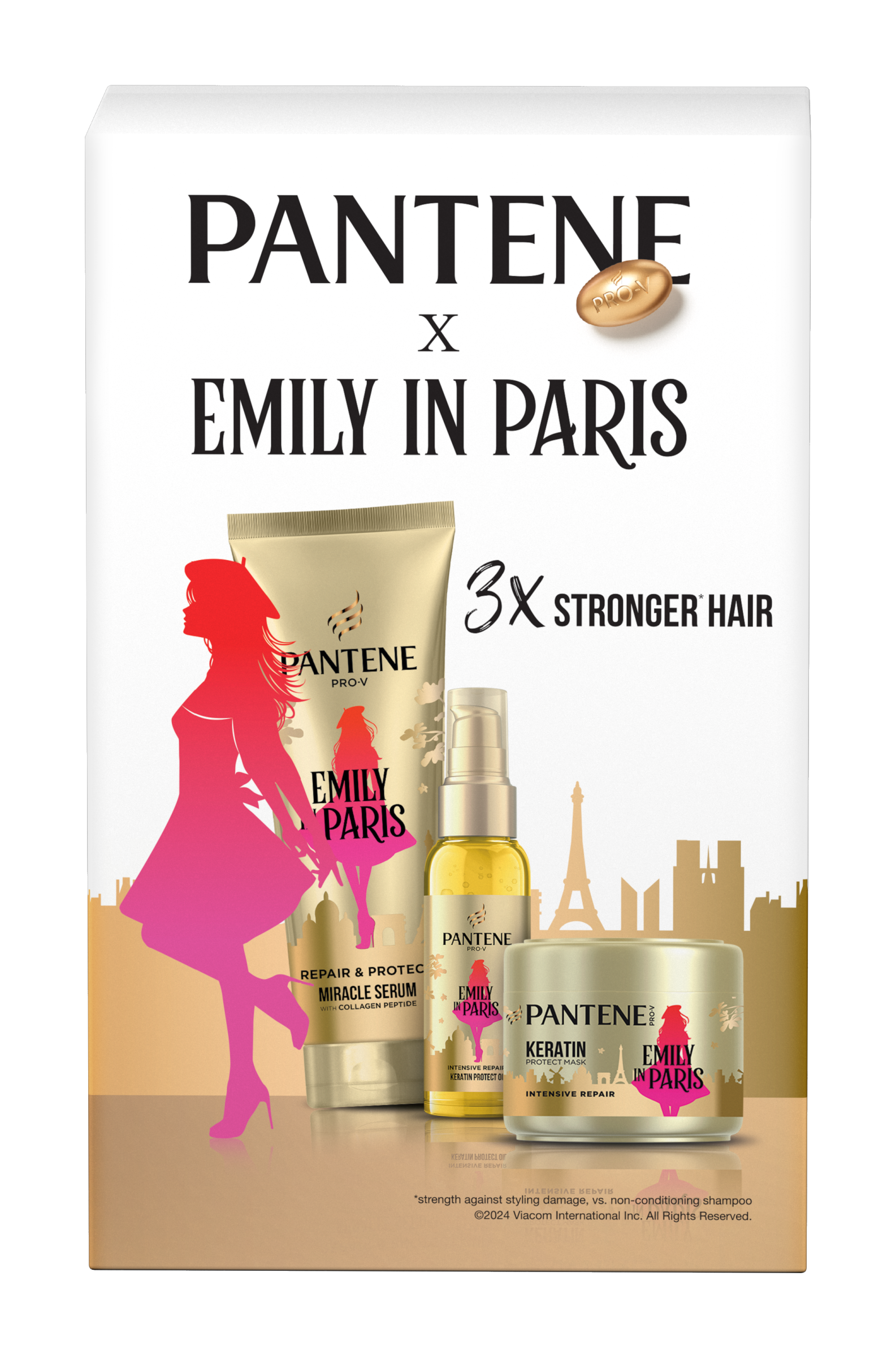 Dárková sada Pantene x Emily in Paris