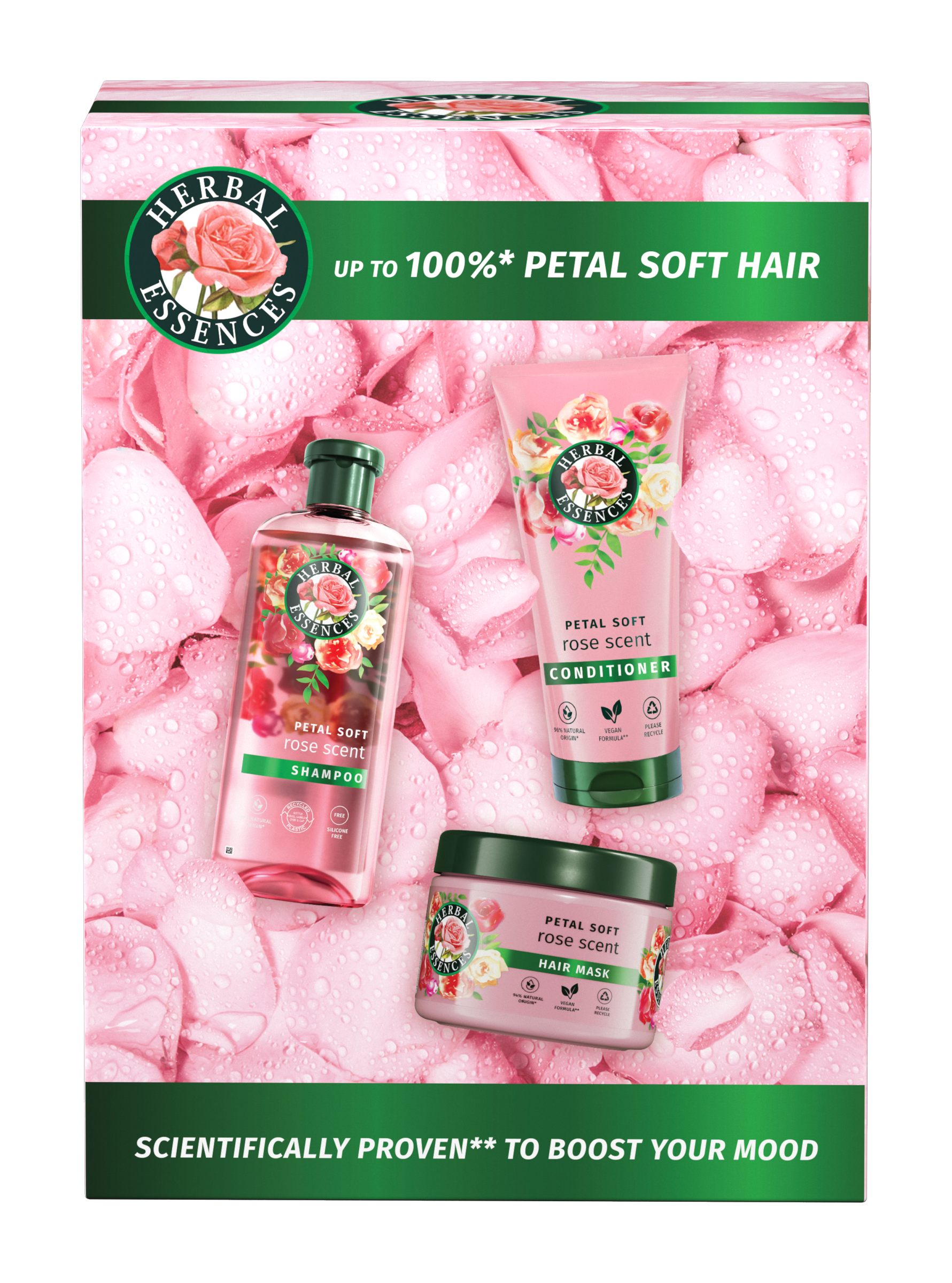 Dárková sada vlasové péče Herbal Essences Rose