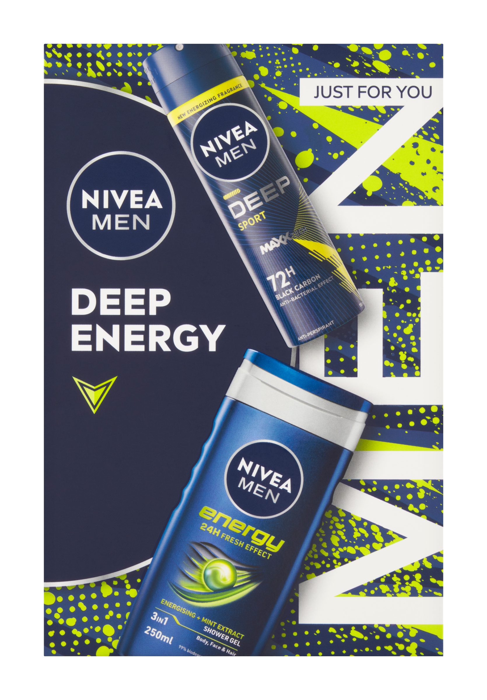 Dárková sada Nivea Men Deep Energy