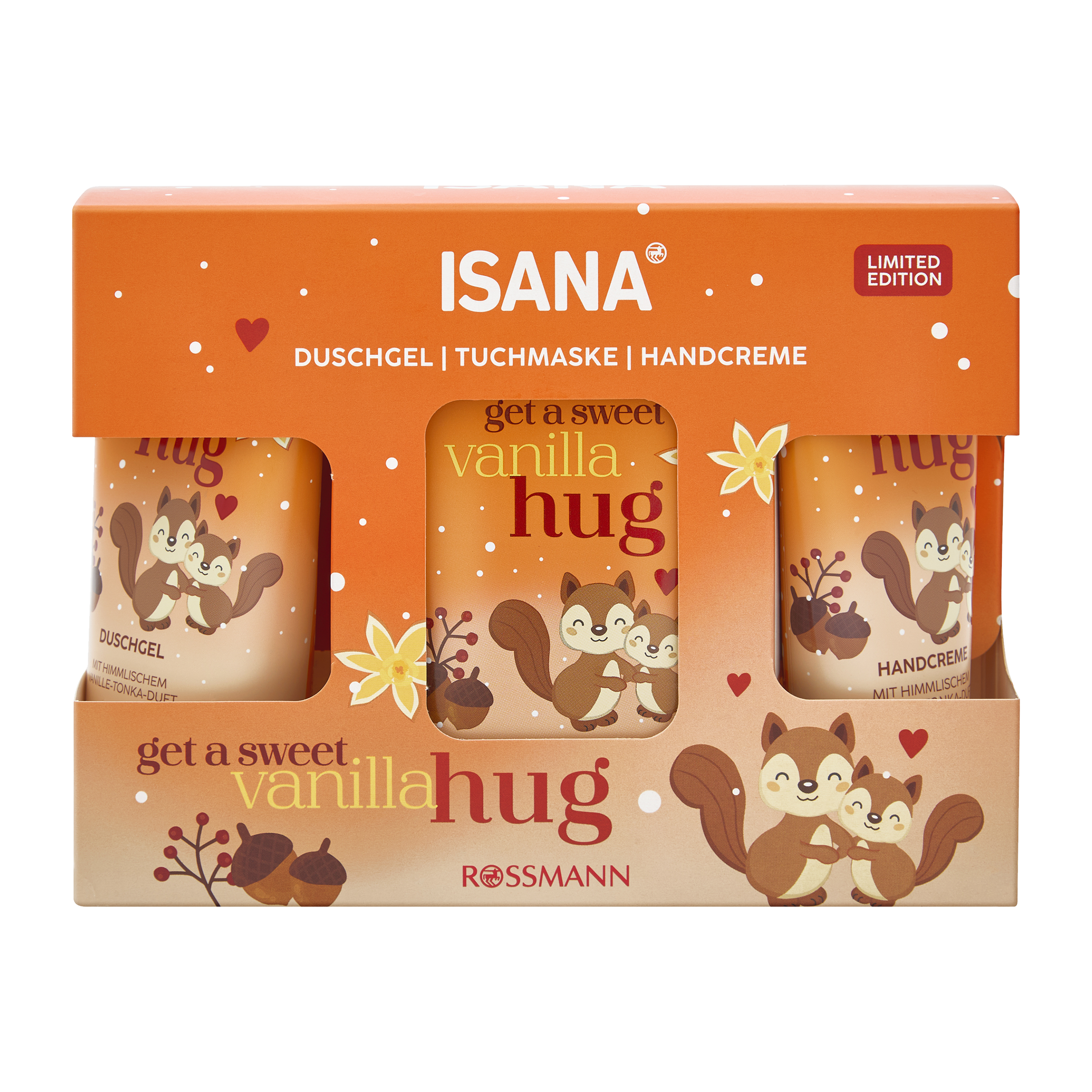 Dárková sada ISANA Vanilla Hug