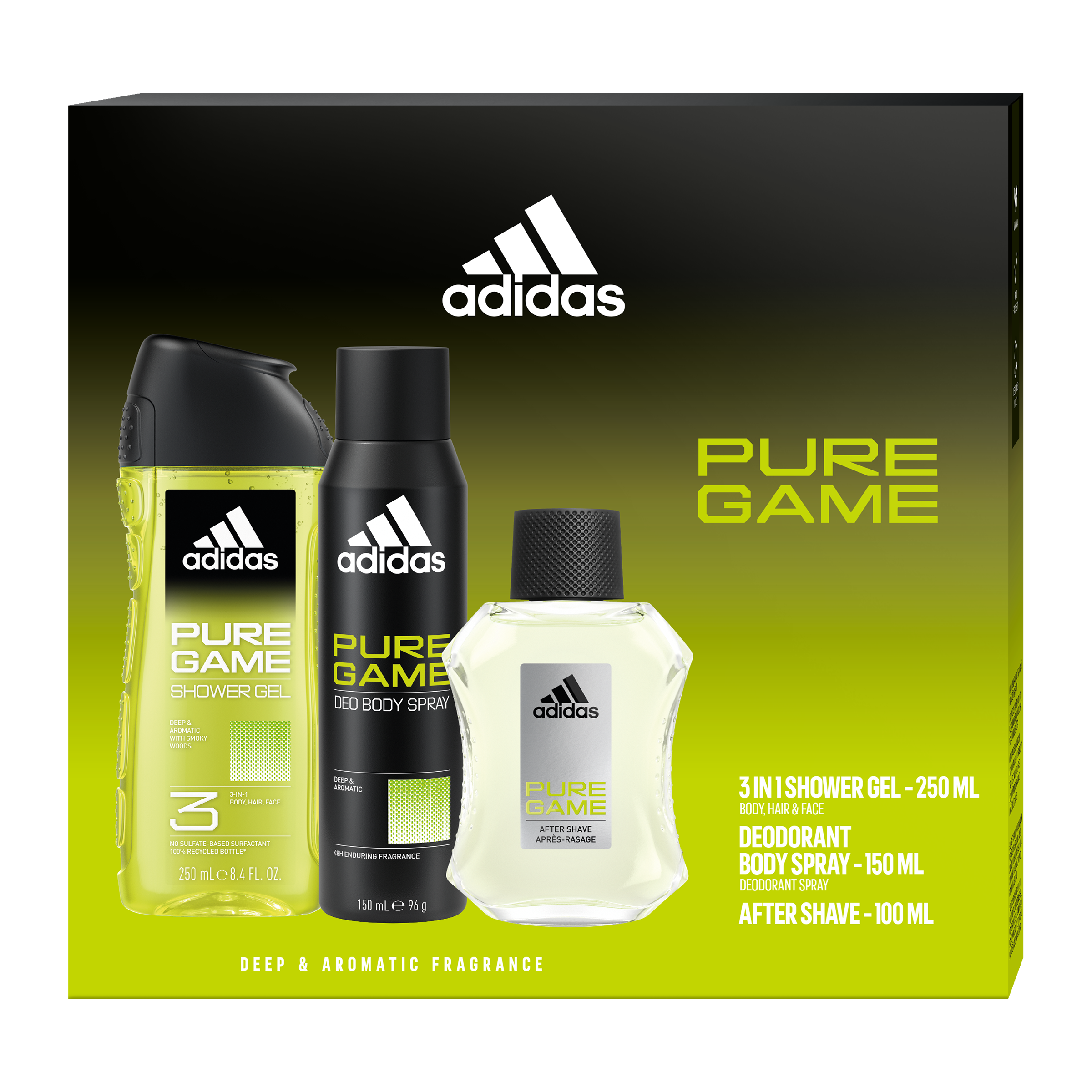 Dárková sada Adidas Pure Game