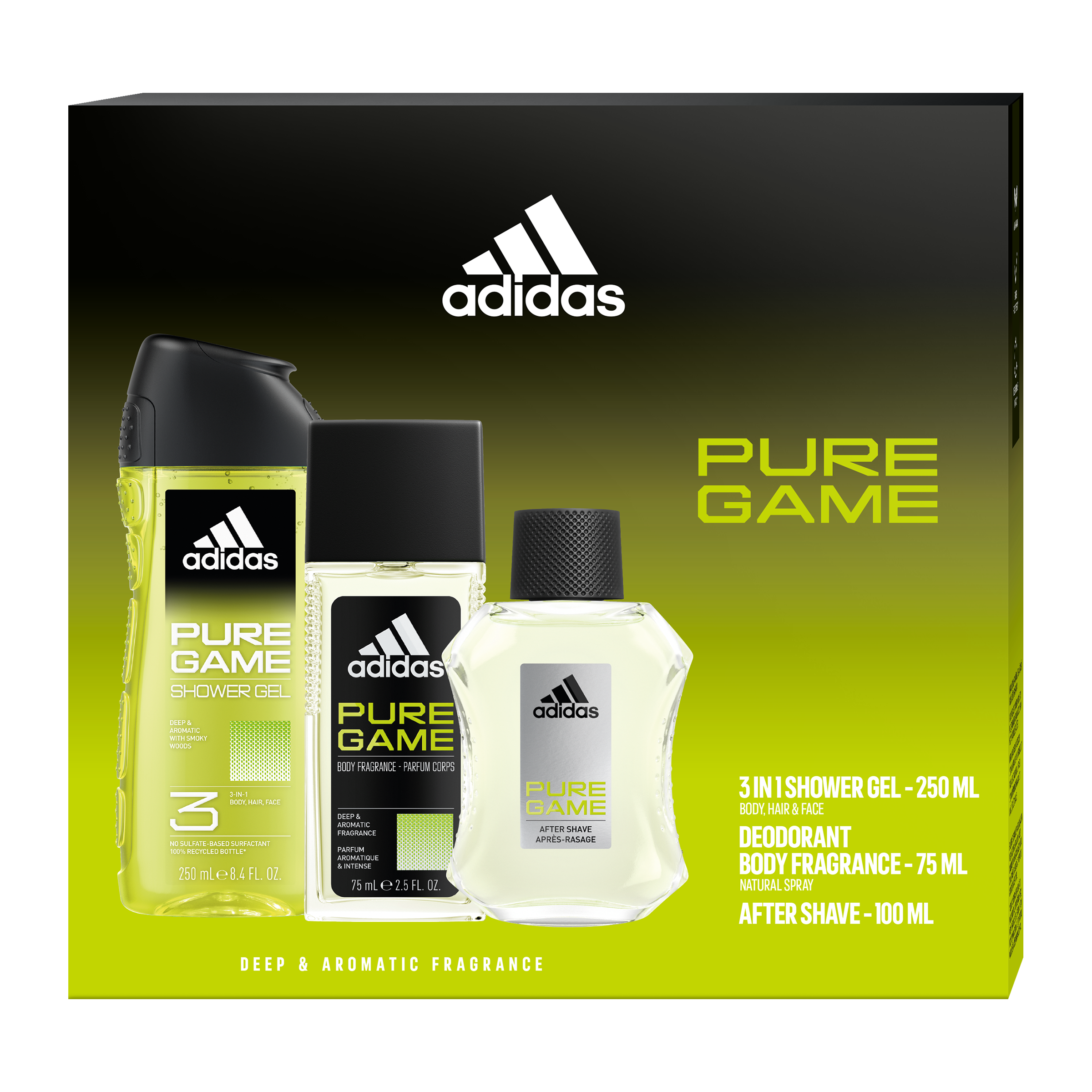 Dárková sada Adidas Pure Game