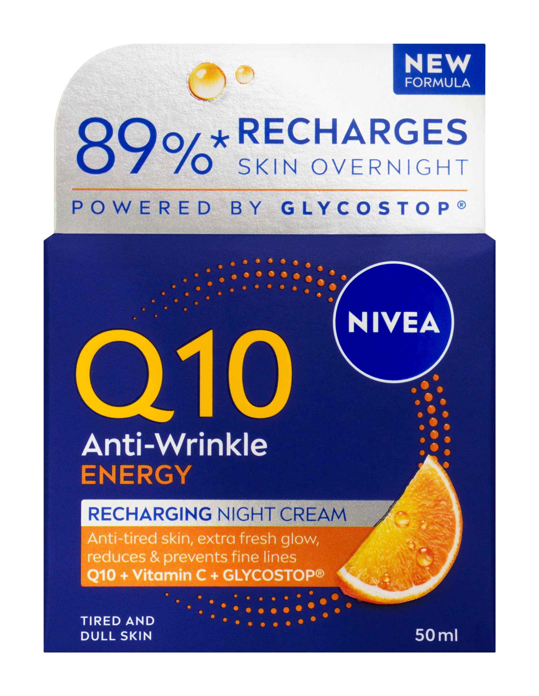 Energizující noční krém Q10