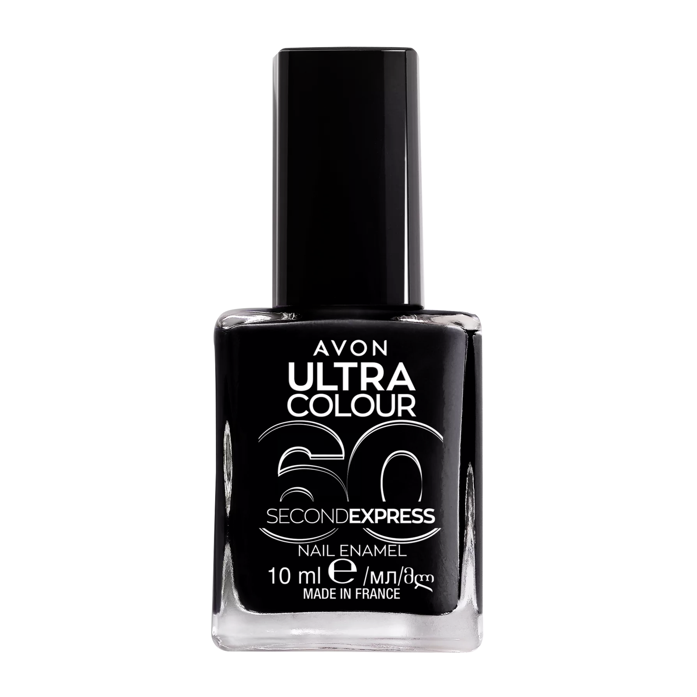 Lak na nehty Ultra Colour 60s Power black