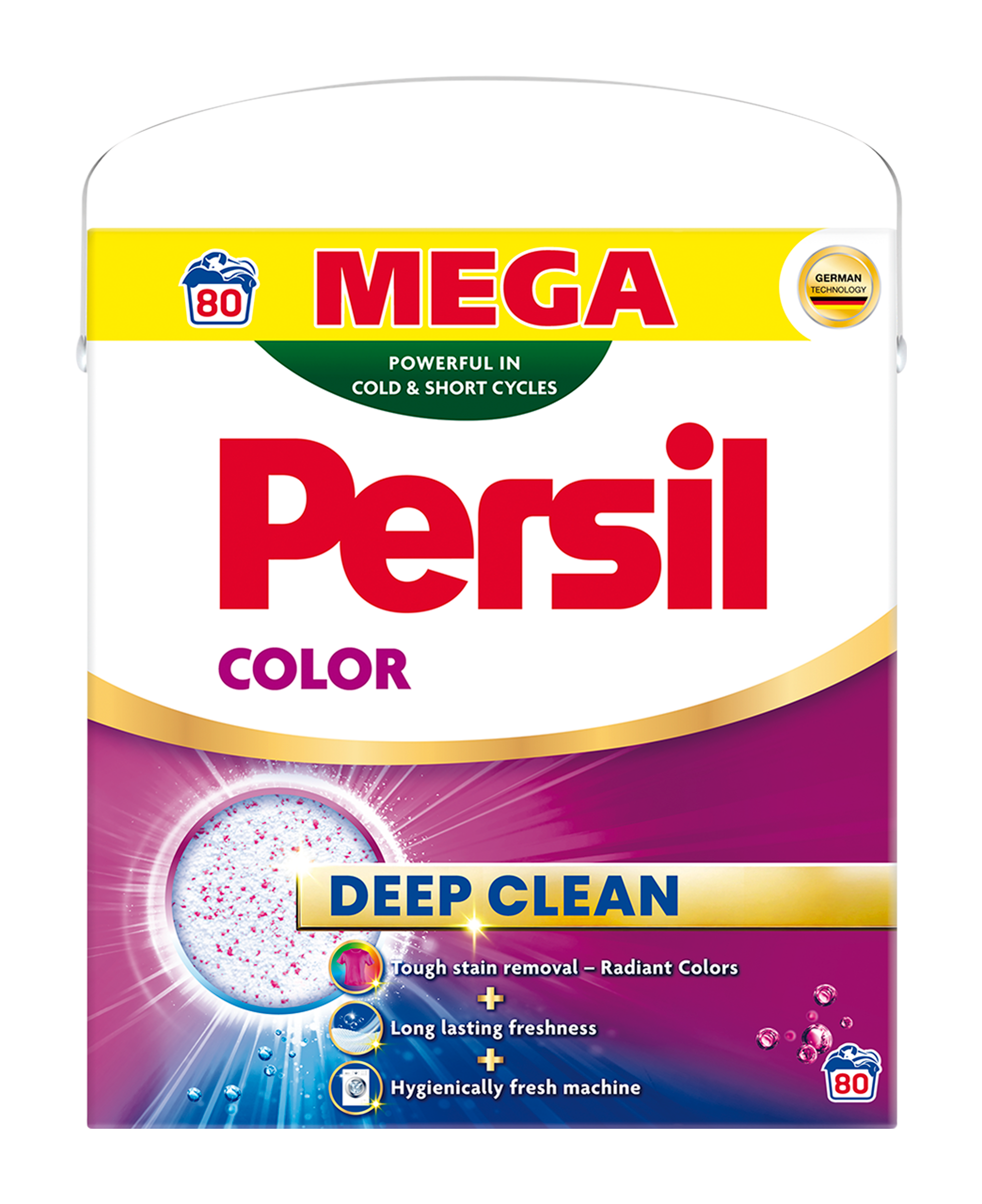Prací prášek Deep Clean Color 80 pd