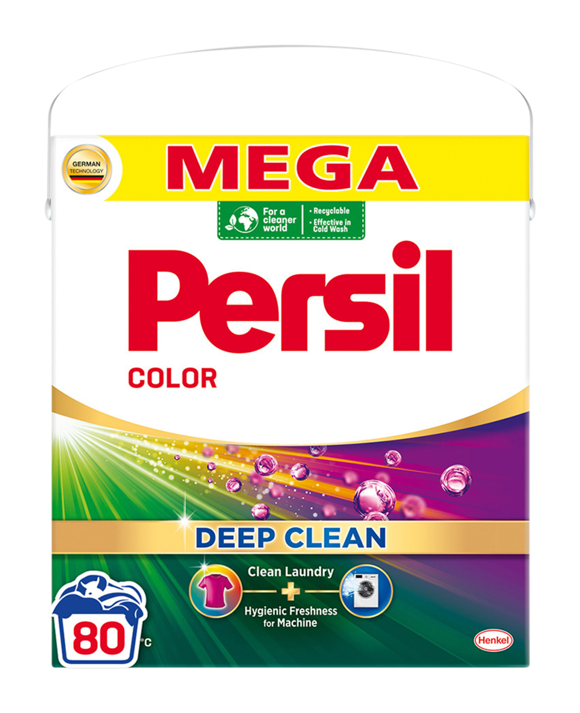 Prací prášek Deep Clean Color 80 pd