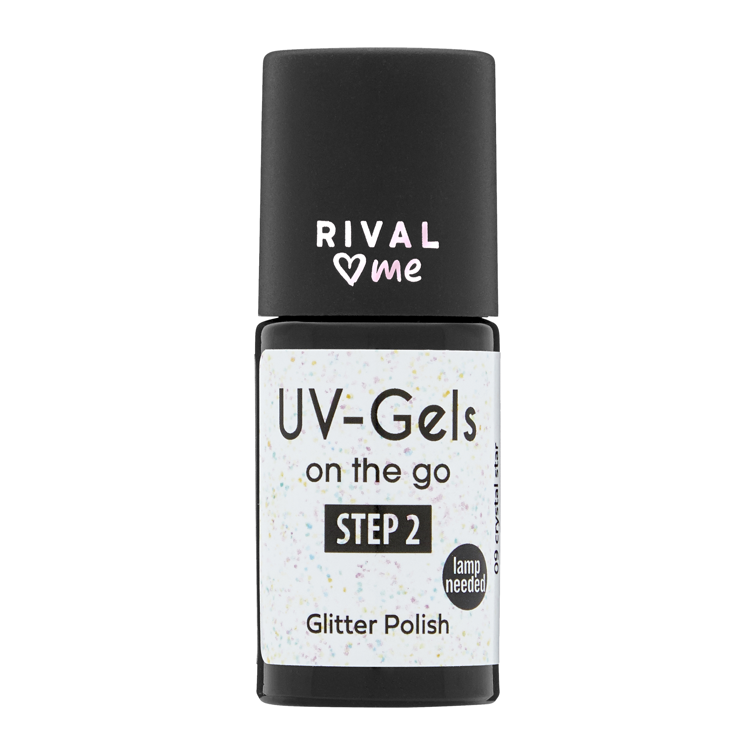 UV Gel lak na nehty 09 crystal star