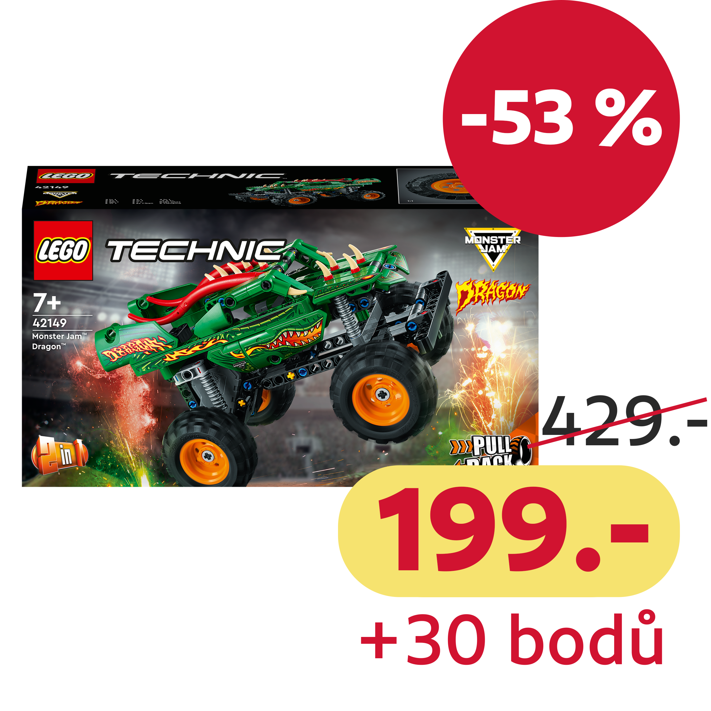 LEGO® Technic Monster Jam Dragon™