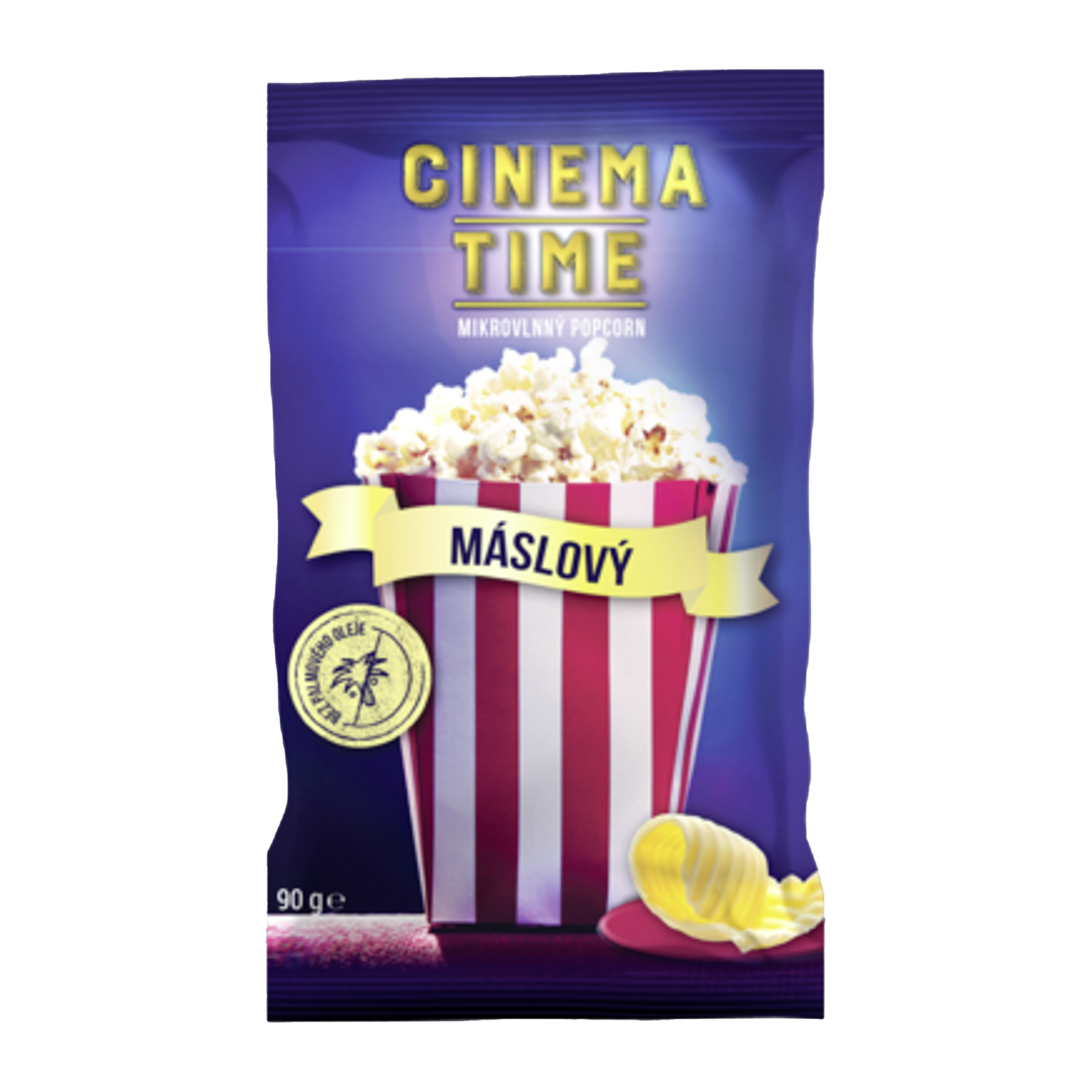 Mikrovlnný popcorn Máslový