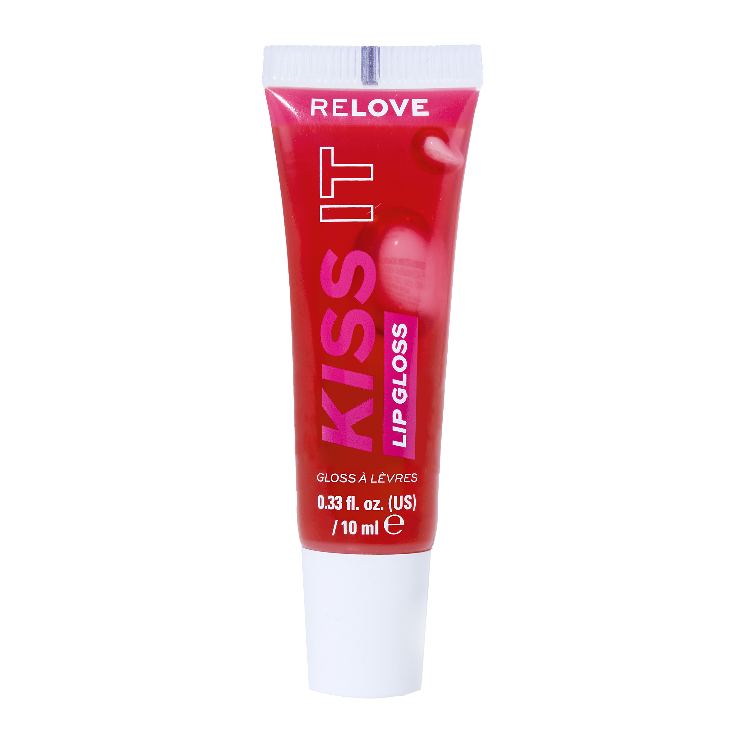 Lesk na rty Kiss It 03 Cherry Red