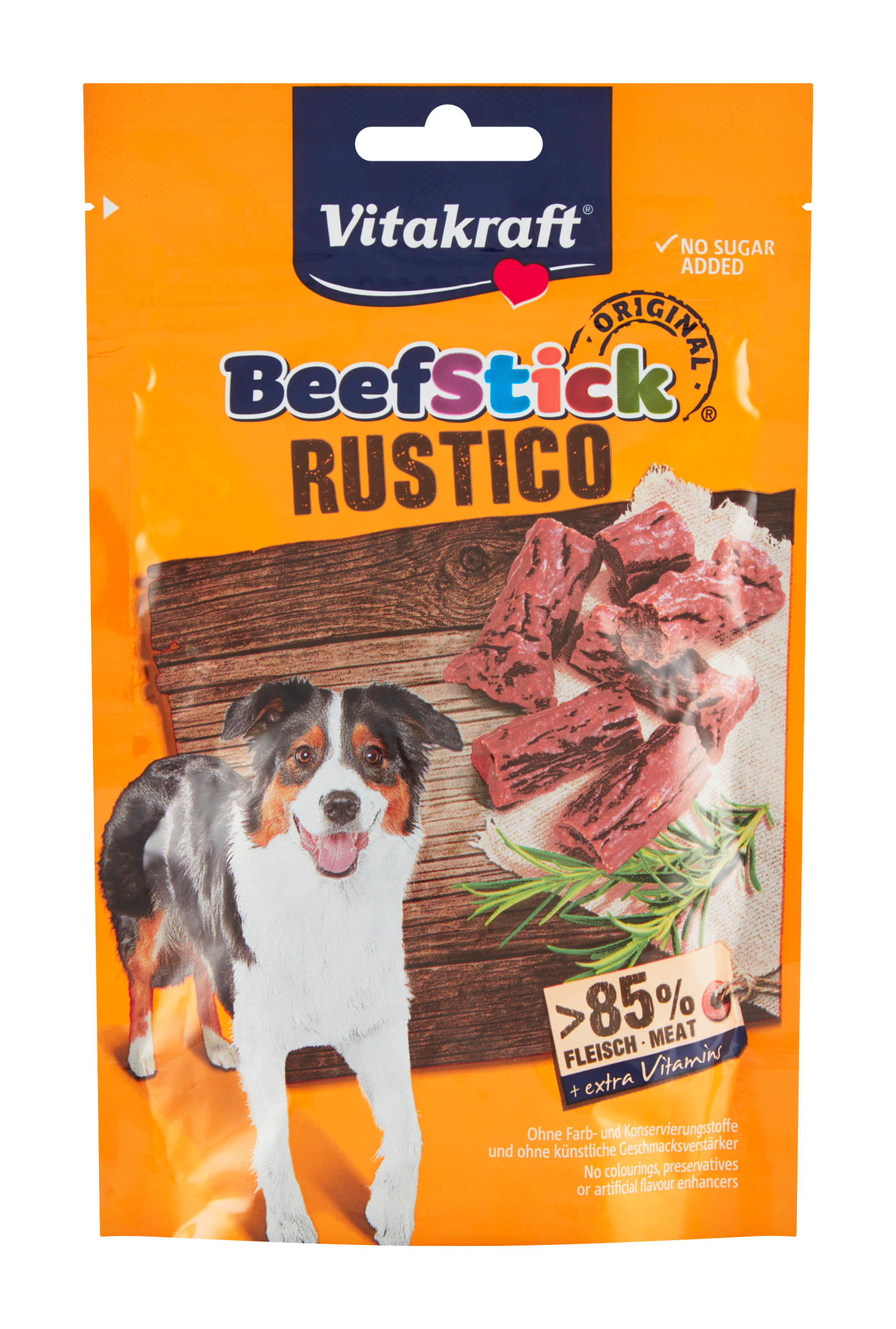 Beef Stick Rustico doplňkové krmivo pro psy