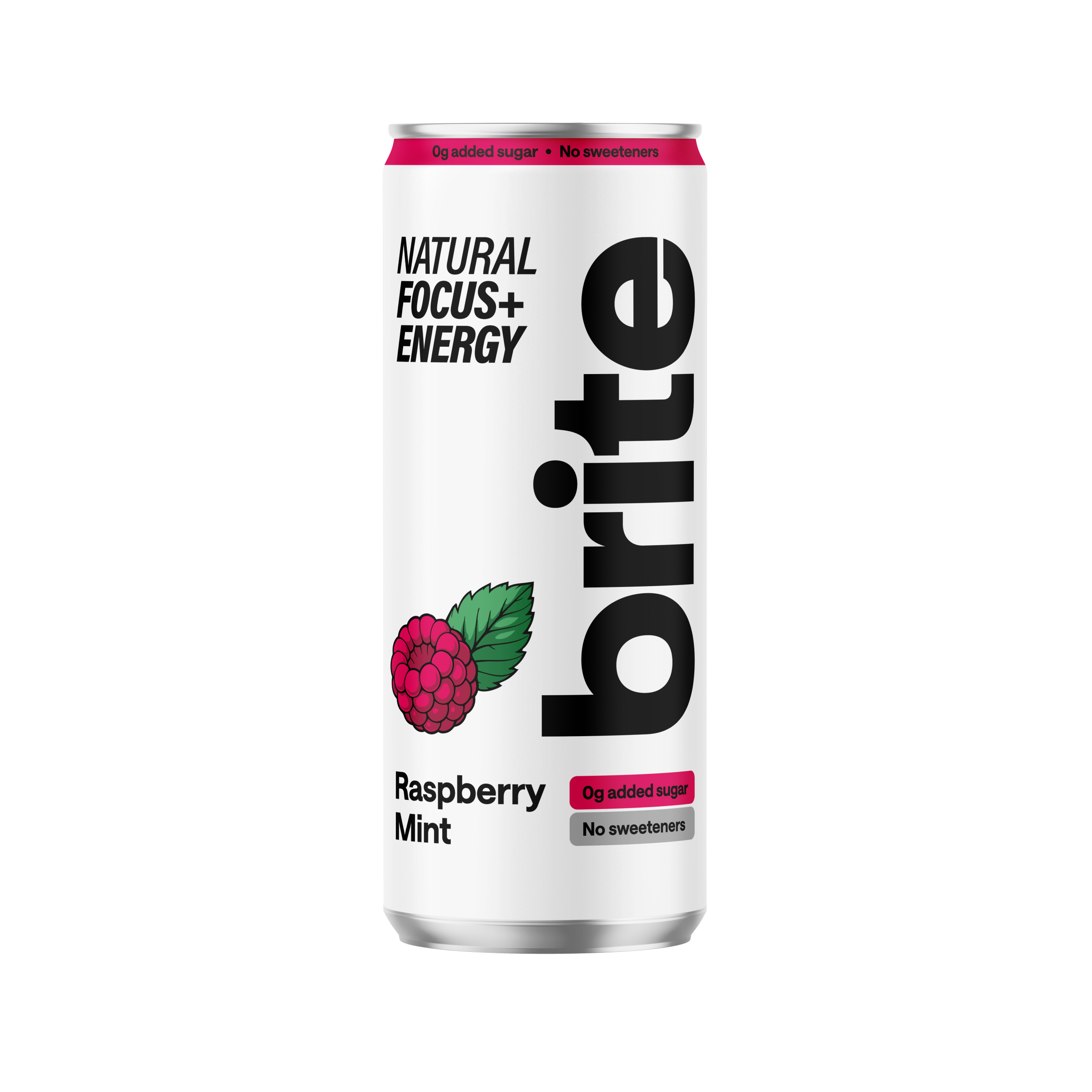 Přírodní energy nápoj Raspberry mint