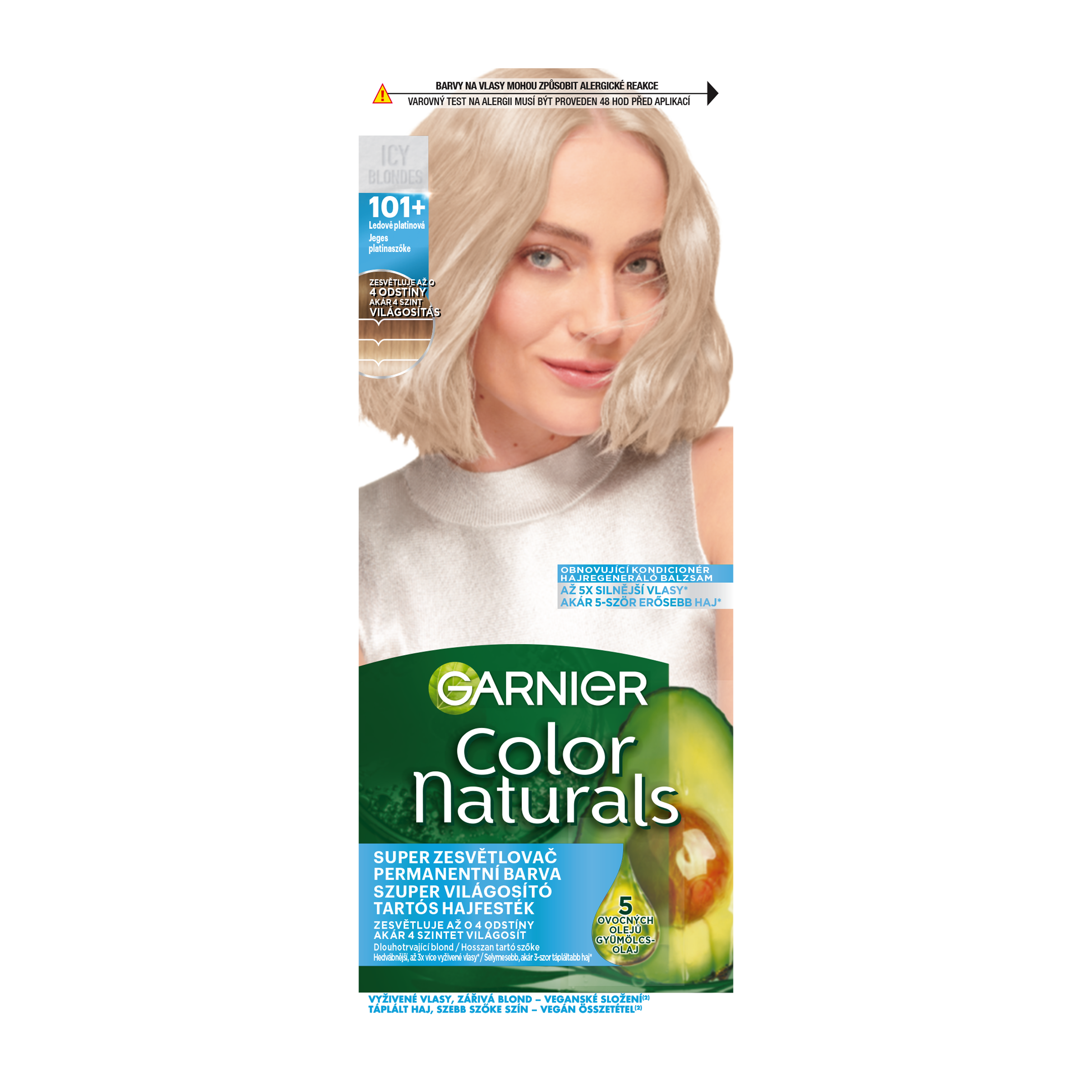 Barva na vlasy Color Naturals 101+ platinum ice