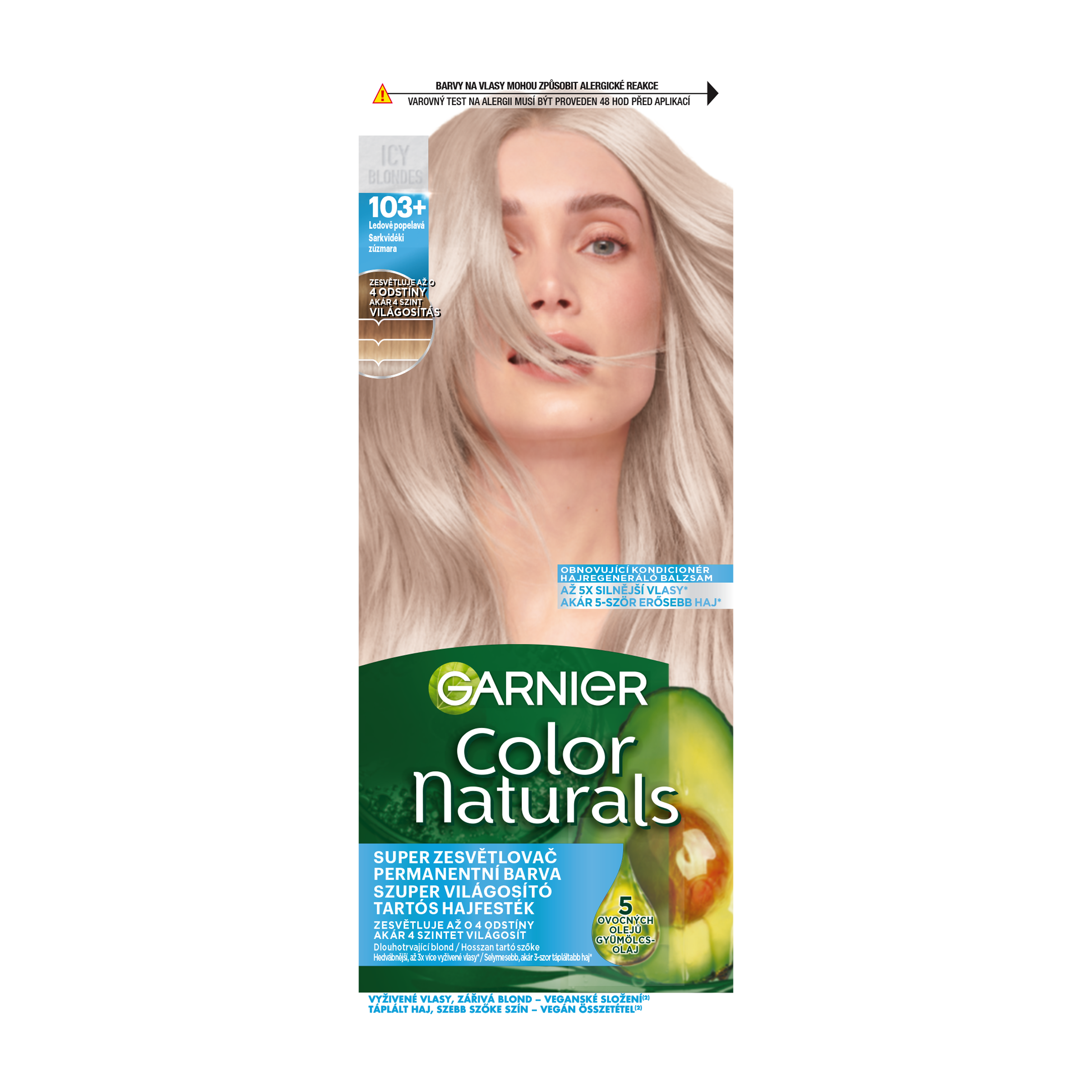 Barva na vlasy Color Naturals 103+ artic dust