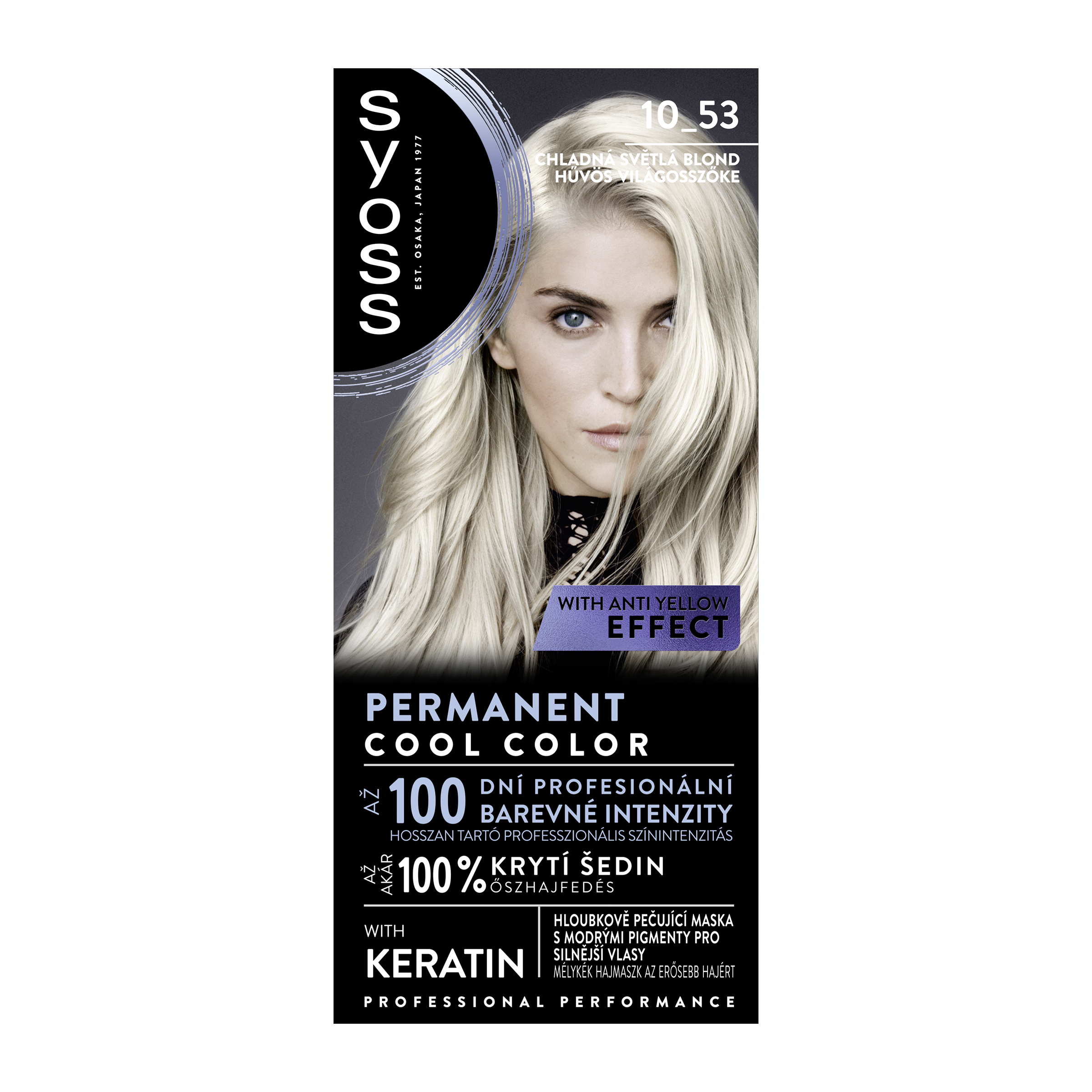 Barva na vlasy Cool Color 10-53 Light blonde