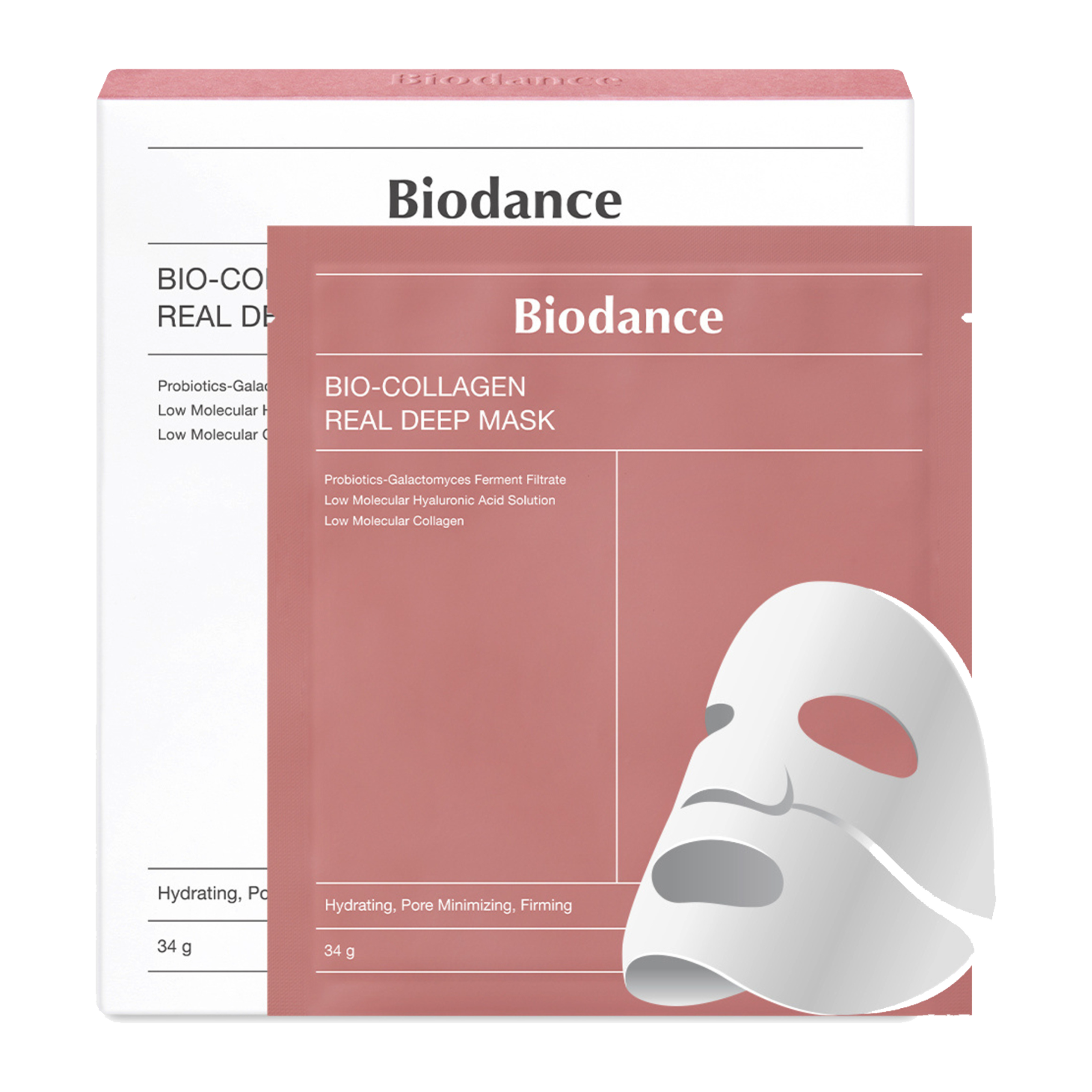 Pleťová maska Bio collagen-real deep mask