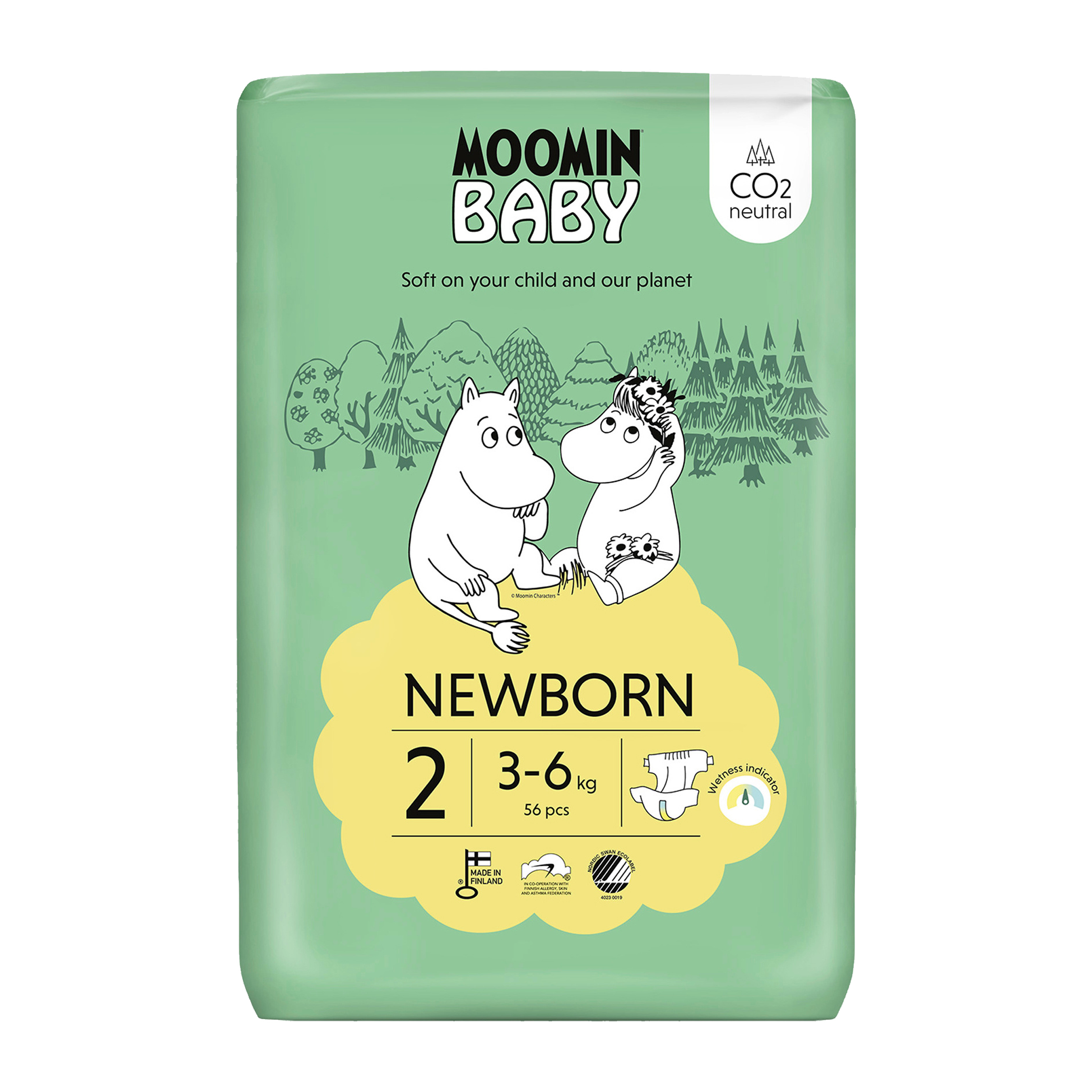 Eko plenky 2 Newborn, 3-6 kg