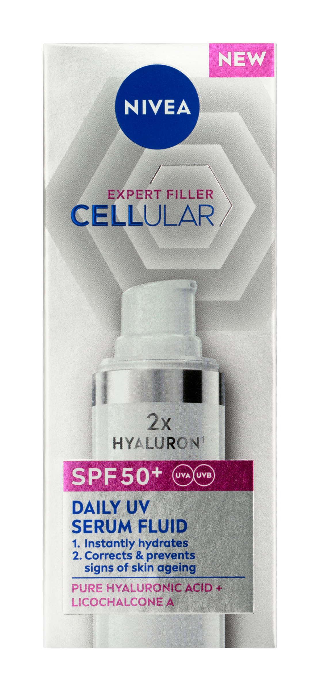 Denní UV sérum fluid Cellular Expert Filler SPF50+