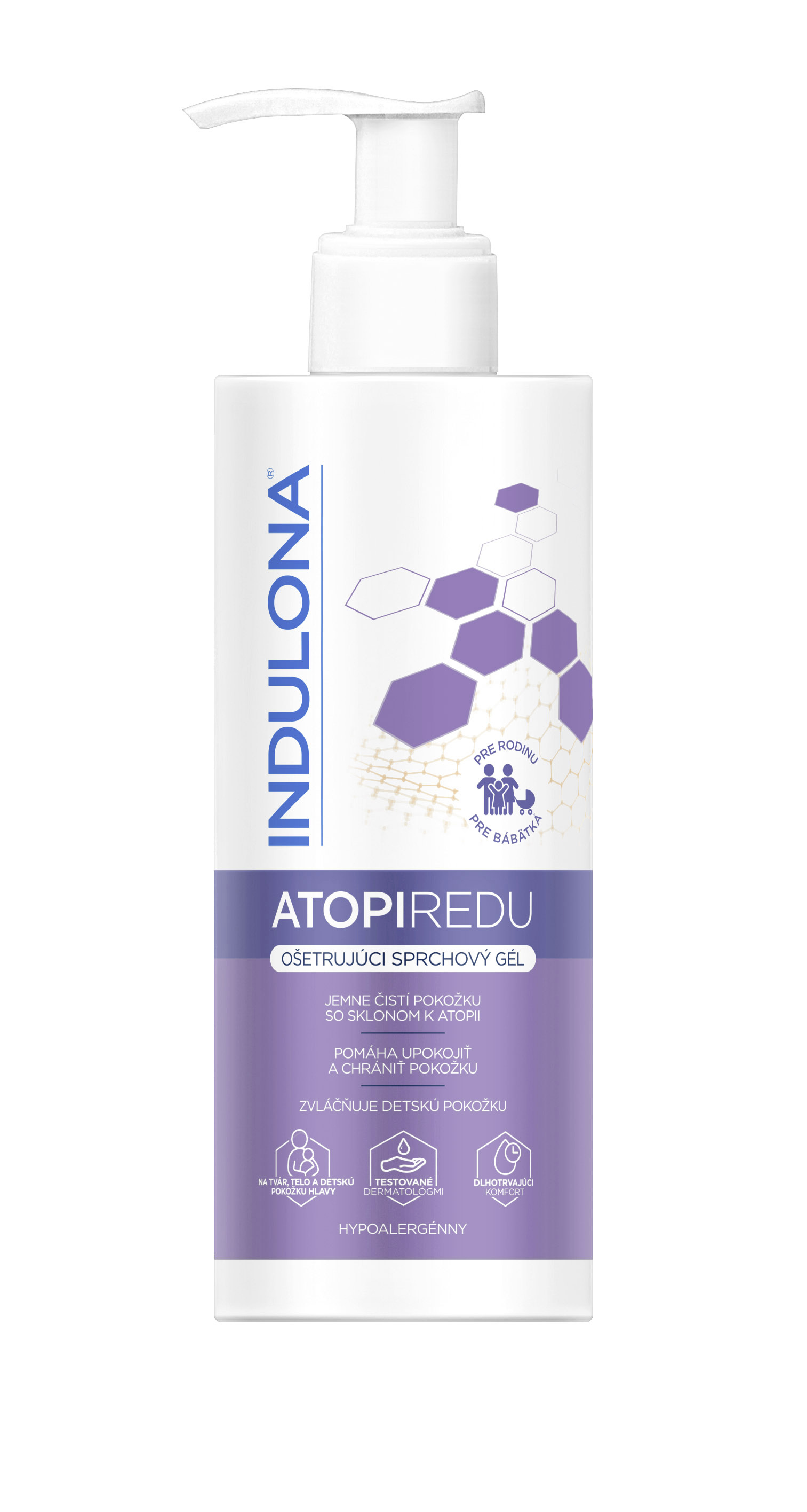 Indulona Pečující sprchový gel Atopiredu 400 ml