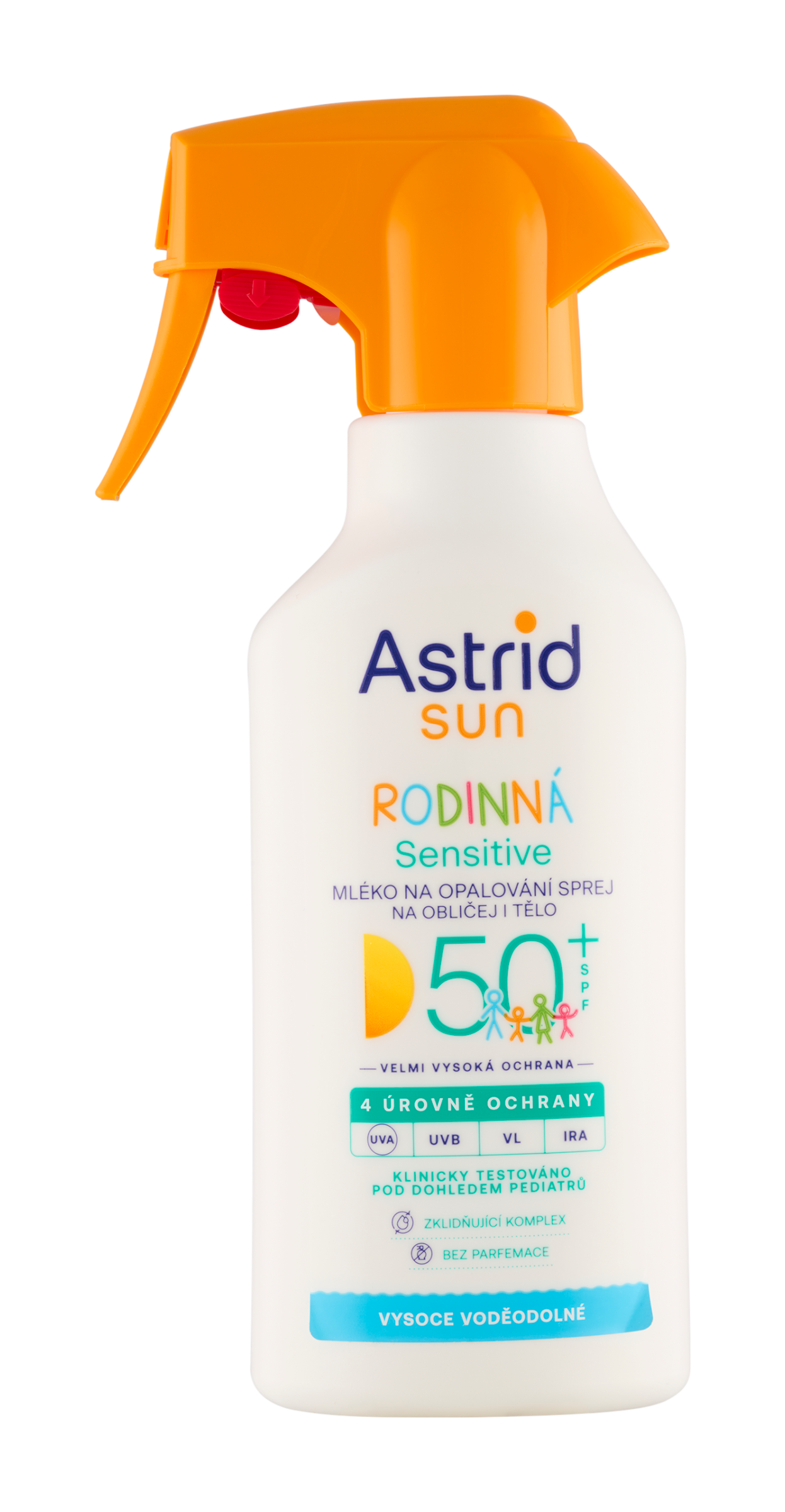 Opalovací rodinné mléko Sun Sensitive SPF50+