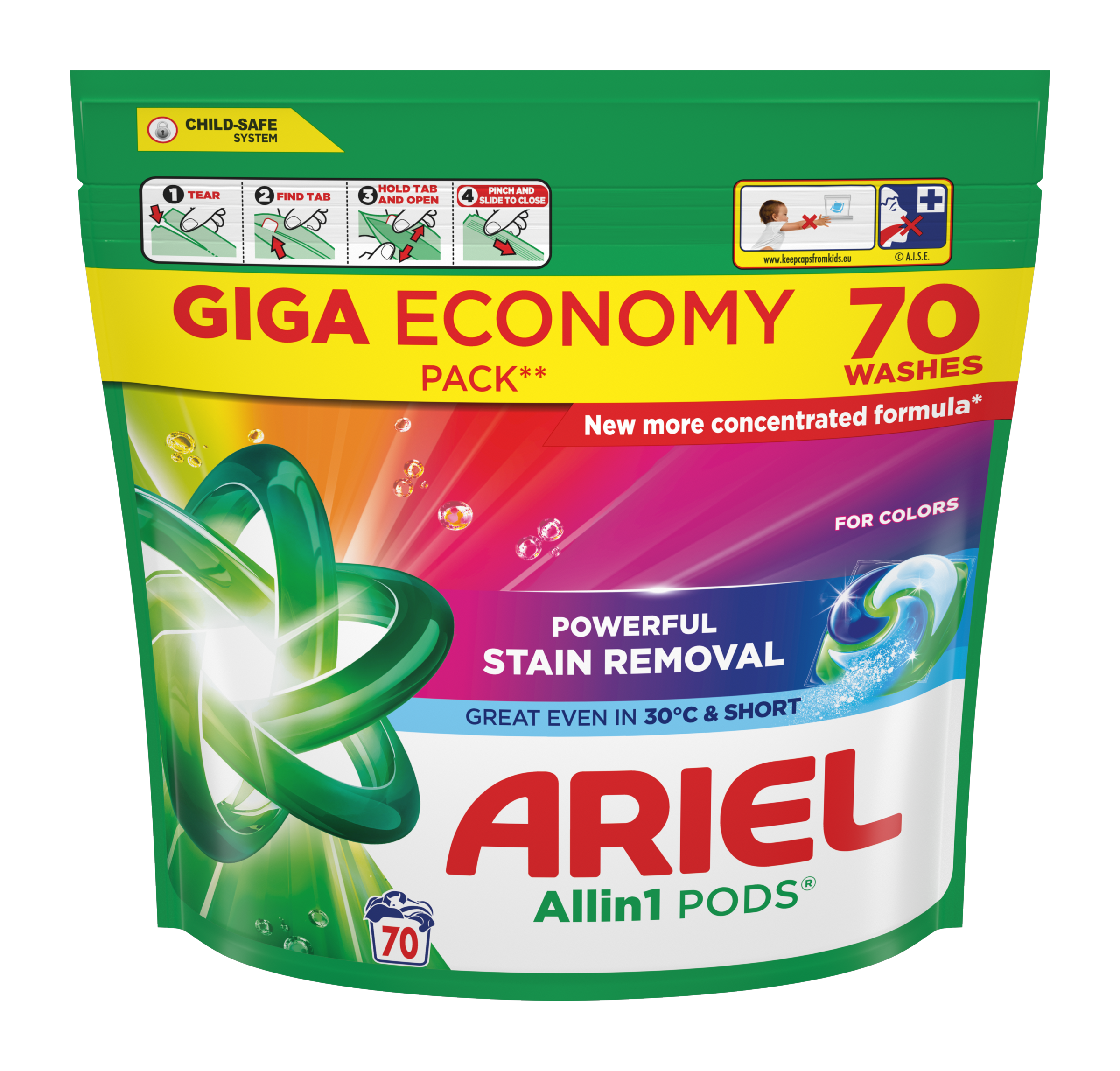 Kapsle na praní Color Fresh