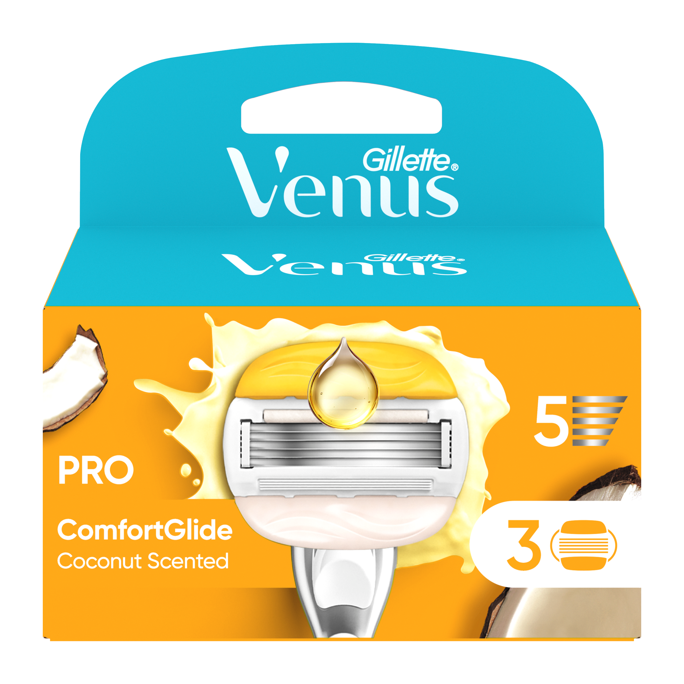 Holicí hlavice Venus ComfortGlide Coconut Plus Olay