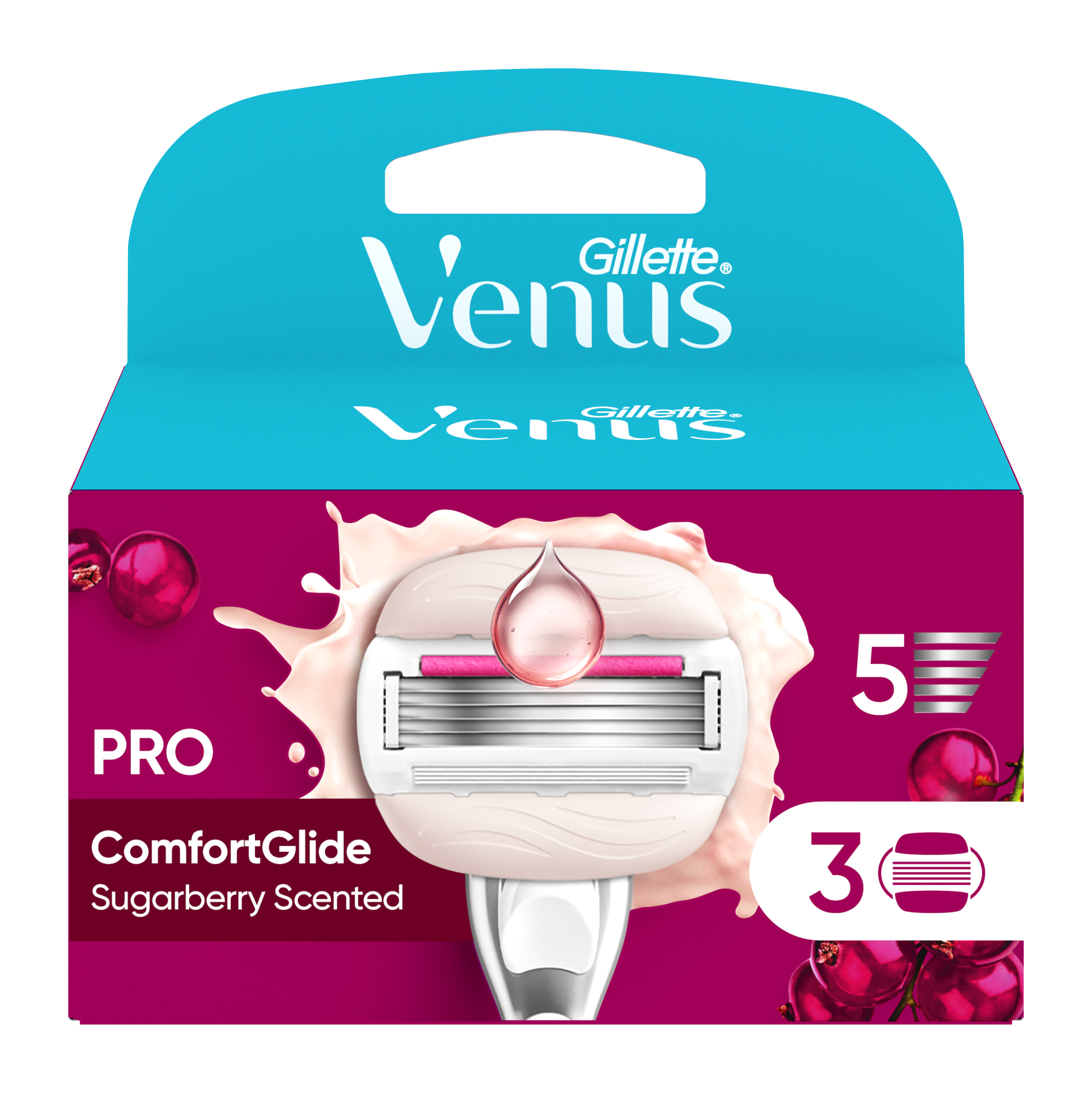 Náhradní holicí hlavice Venus ComfortGlide Miami