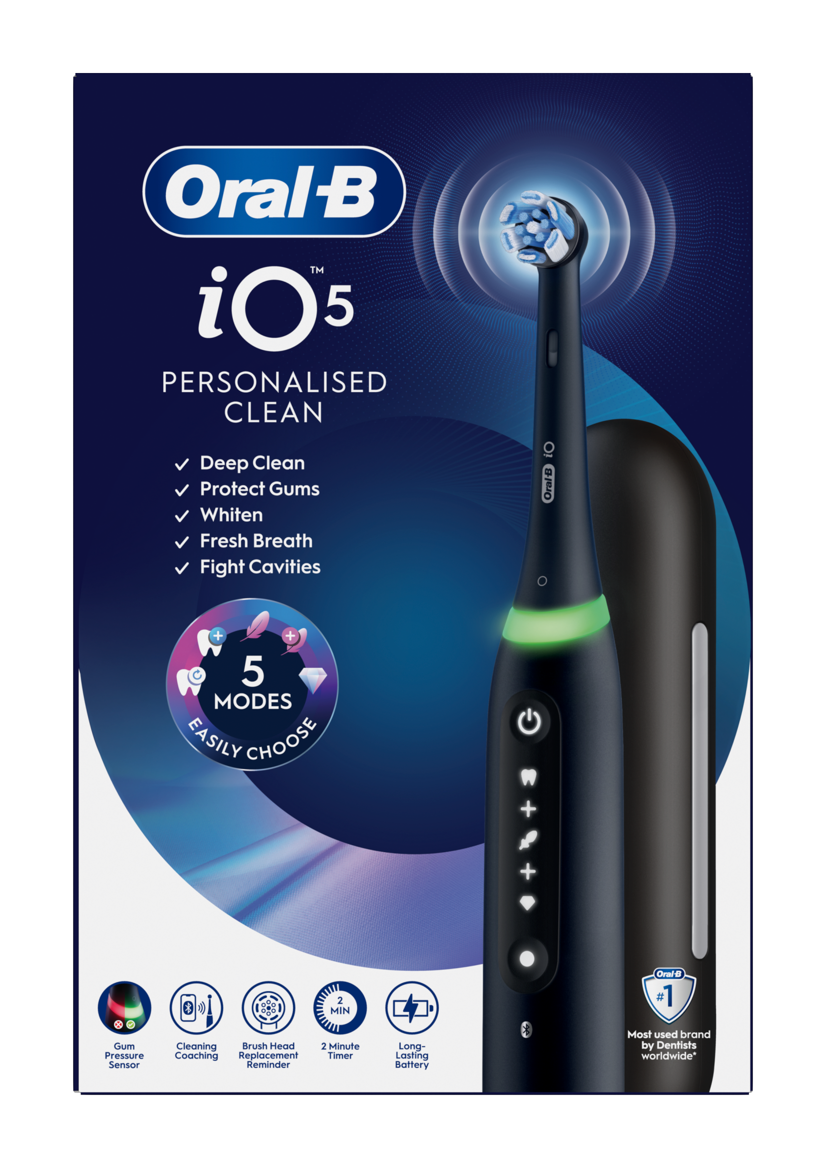 Elektrický zubní kartáček iO 5 Matt Black