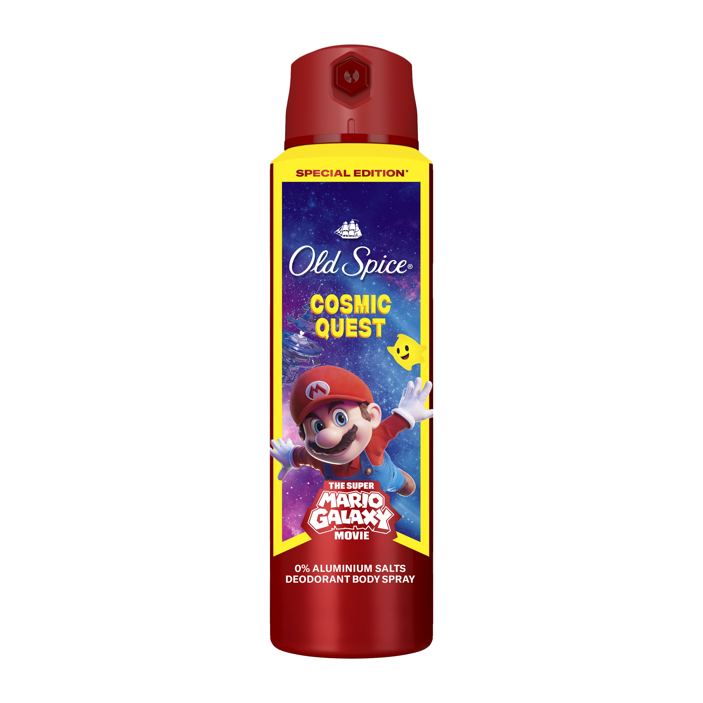 Deodorant sprej pro muže Super Mario Special Edition