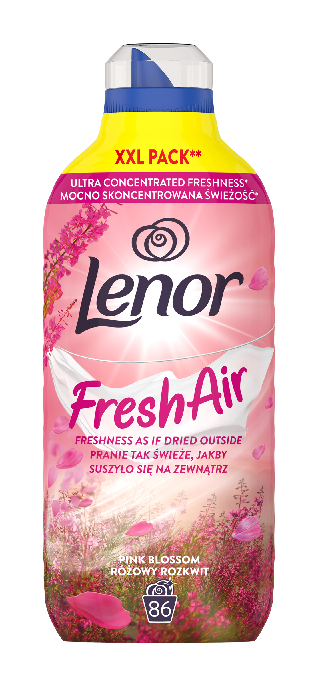 Lenor Aviváž Fresh Air Pink Blossom 1,2 l